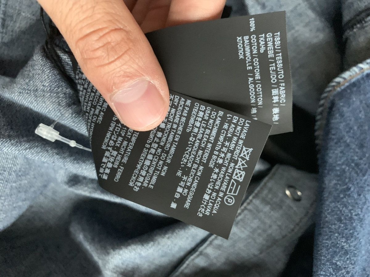 Saint Laurent Paris Denim Button Up in Medium Vintage Blue Size US S / EU 44-46 / 1 - 11 Thumbnail