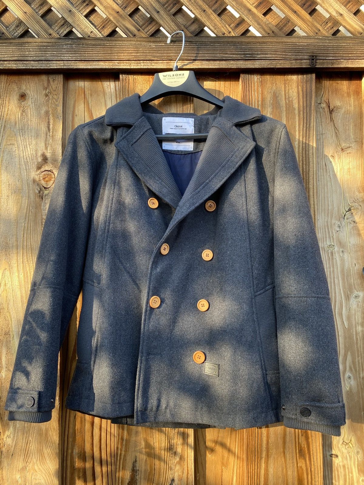 image of Orisue Peacoat in Grey, Men's (Size Medium)