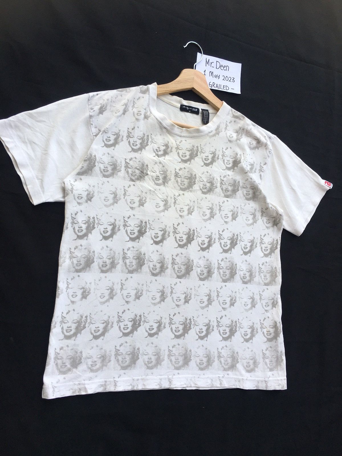 Andy Warhol Rare Andy Warhol Marilyn Monroe Prints Allover Tshirt Size US M / EU 48-50 / 2 - 3 Thumbnail