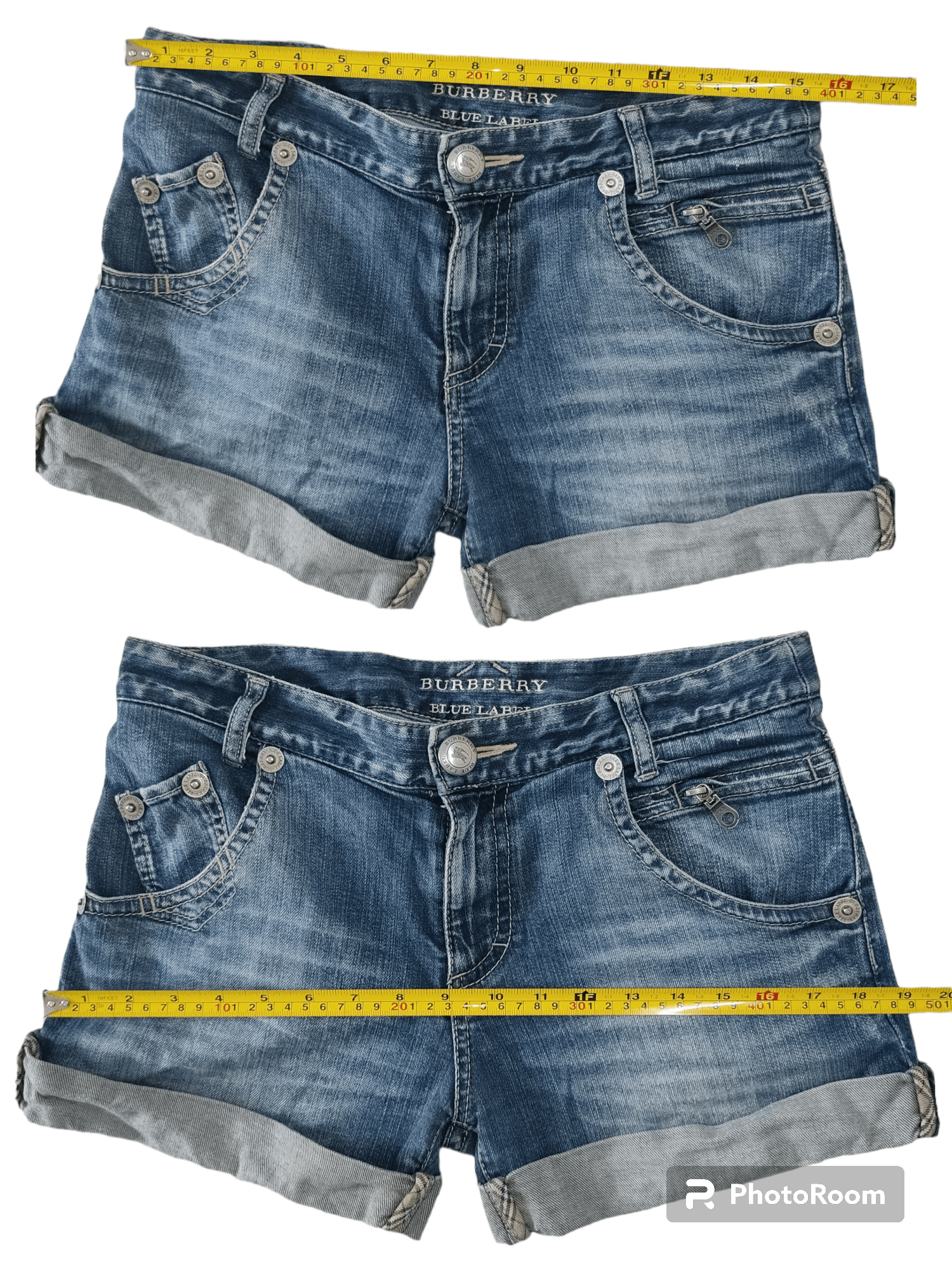 Burberry Hot🔥 Burberry Denim Shorts Size 31" - 9 Thumbnail
