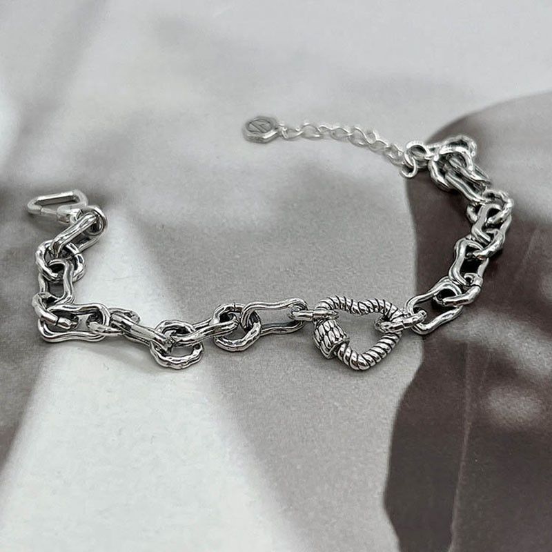 Jewelry Creative Design Love Heart Bracelet Size ONE SIZE - 4 Thumbnail