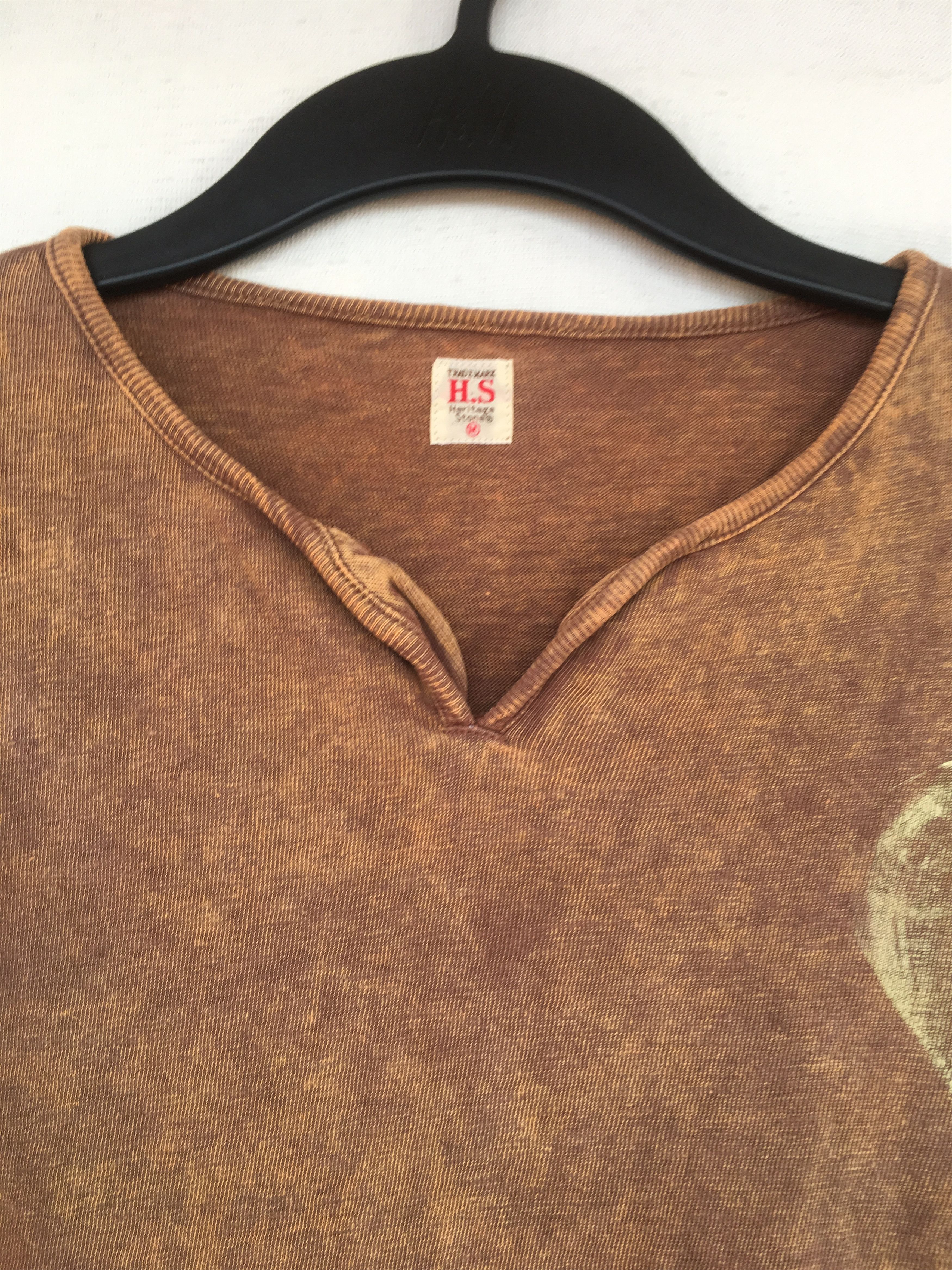 Japanese Brand heritage stone longsleeve Size US M / EU 48-50 / 2 - 2 Thumbnail