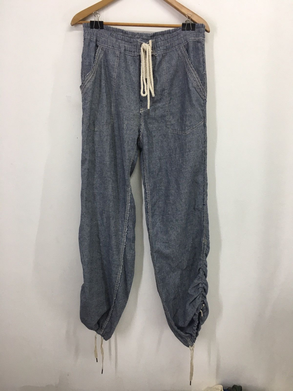 Japanese Brand unfinish jogger denim Size US 30 / EU 46 - 1 Thumbnail