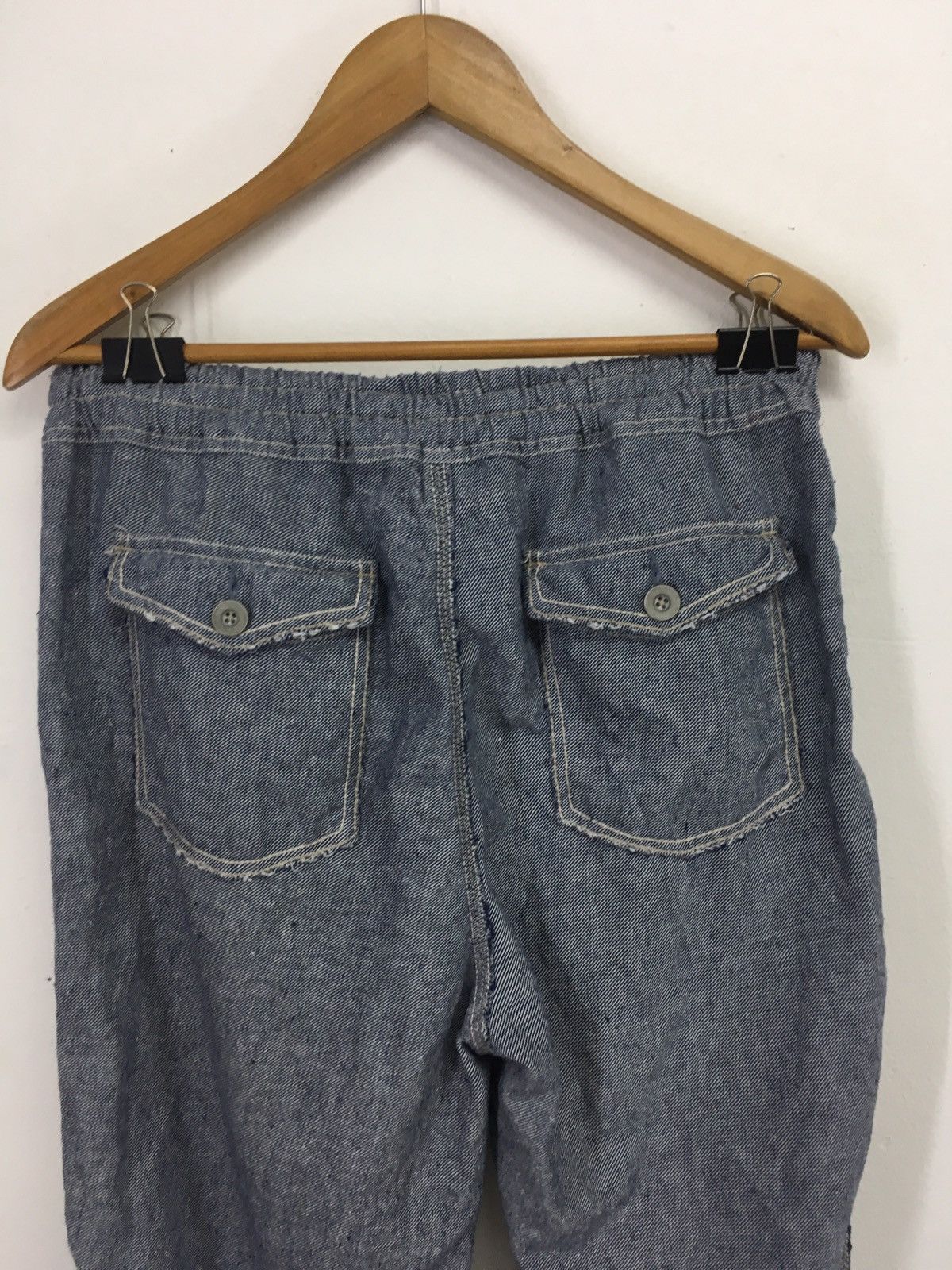 Japanese Brand unfinish jogger denim Size US 30 / EU 46 - 4 Thumbnail