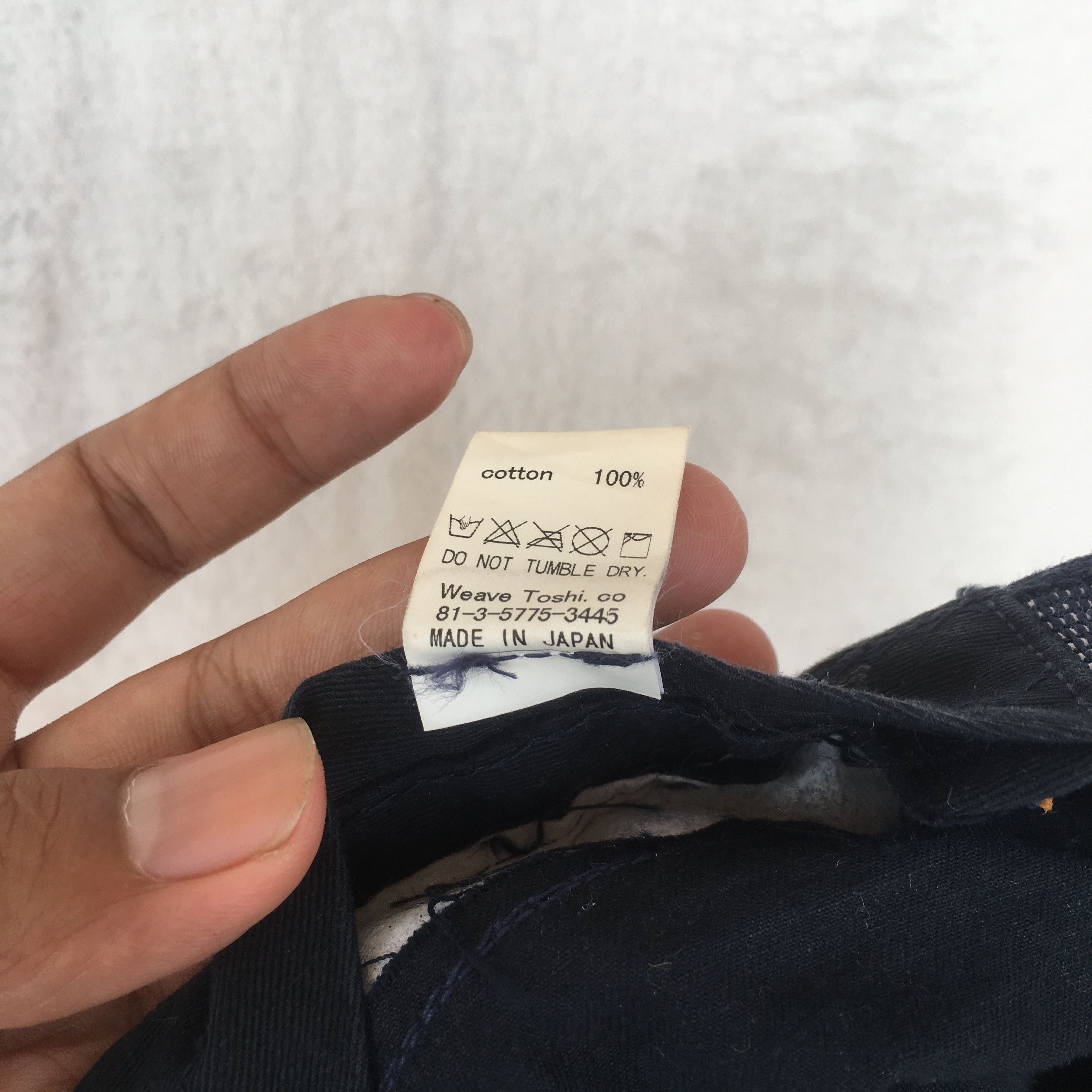 CA4LA navy blue hat Size ONE SIZE - 6 Thumbnail