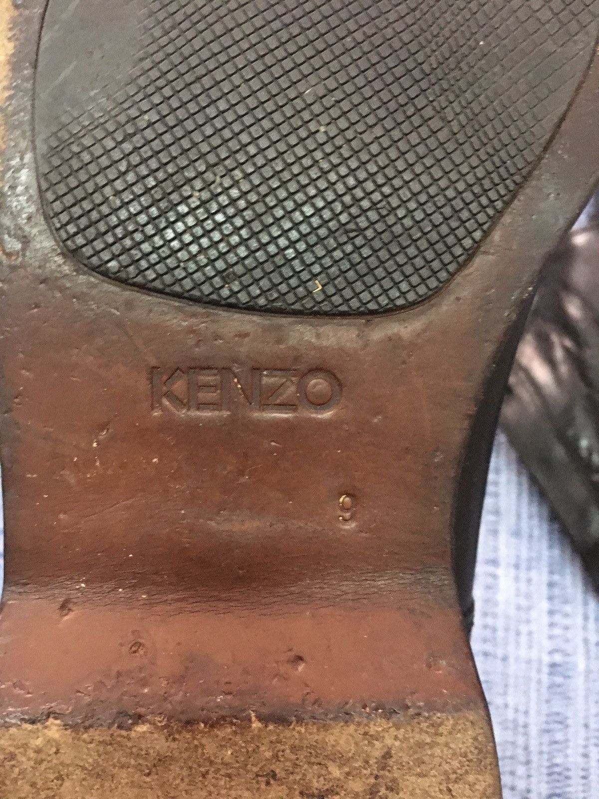 Kenzo mid-cut black leather Size US 9 / EU 42 - 4 Thumbnail
