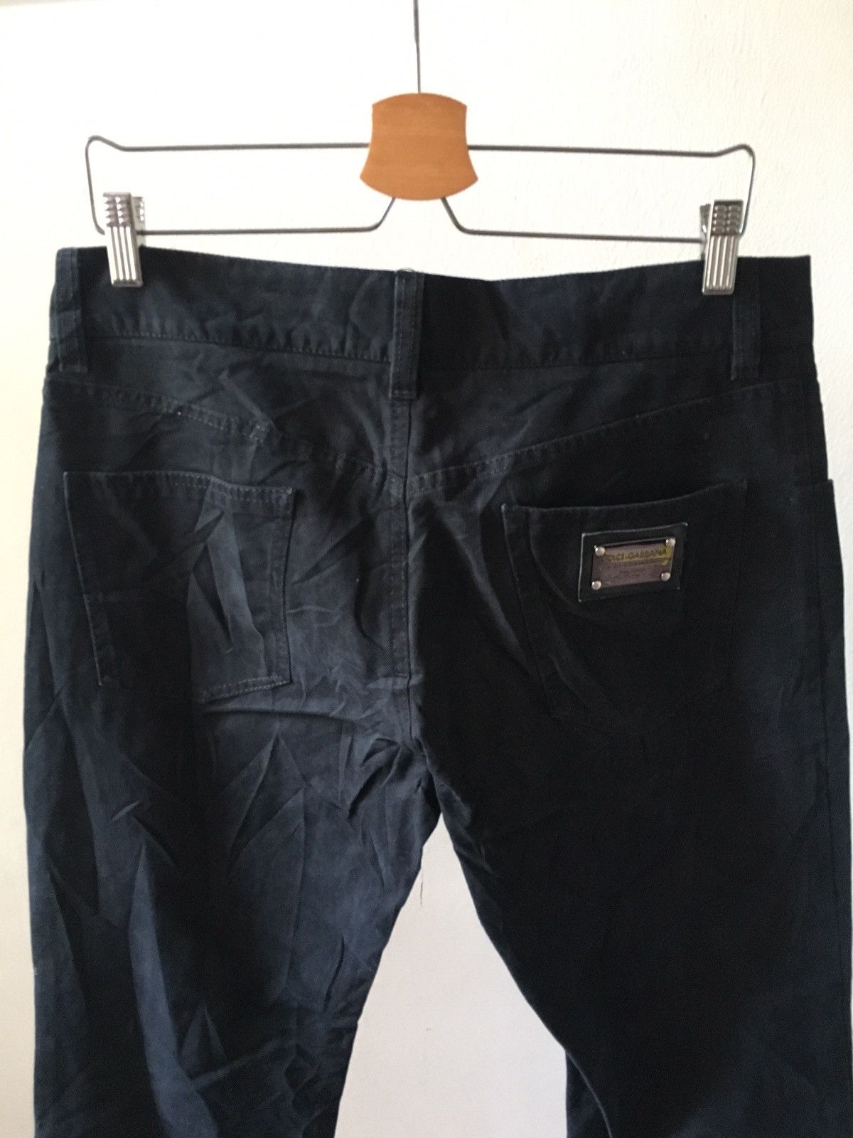 Dolce & Gabbana black denim regular fit Size US 32 / EU 48 - 6 Thumbnail