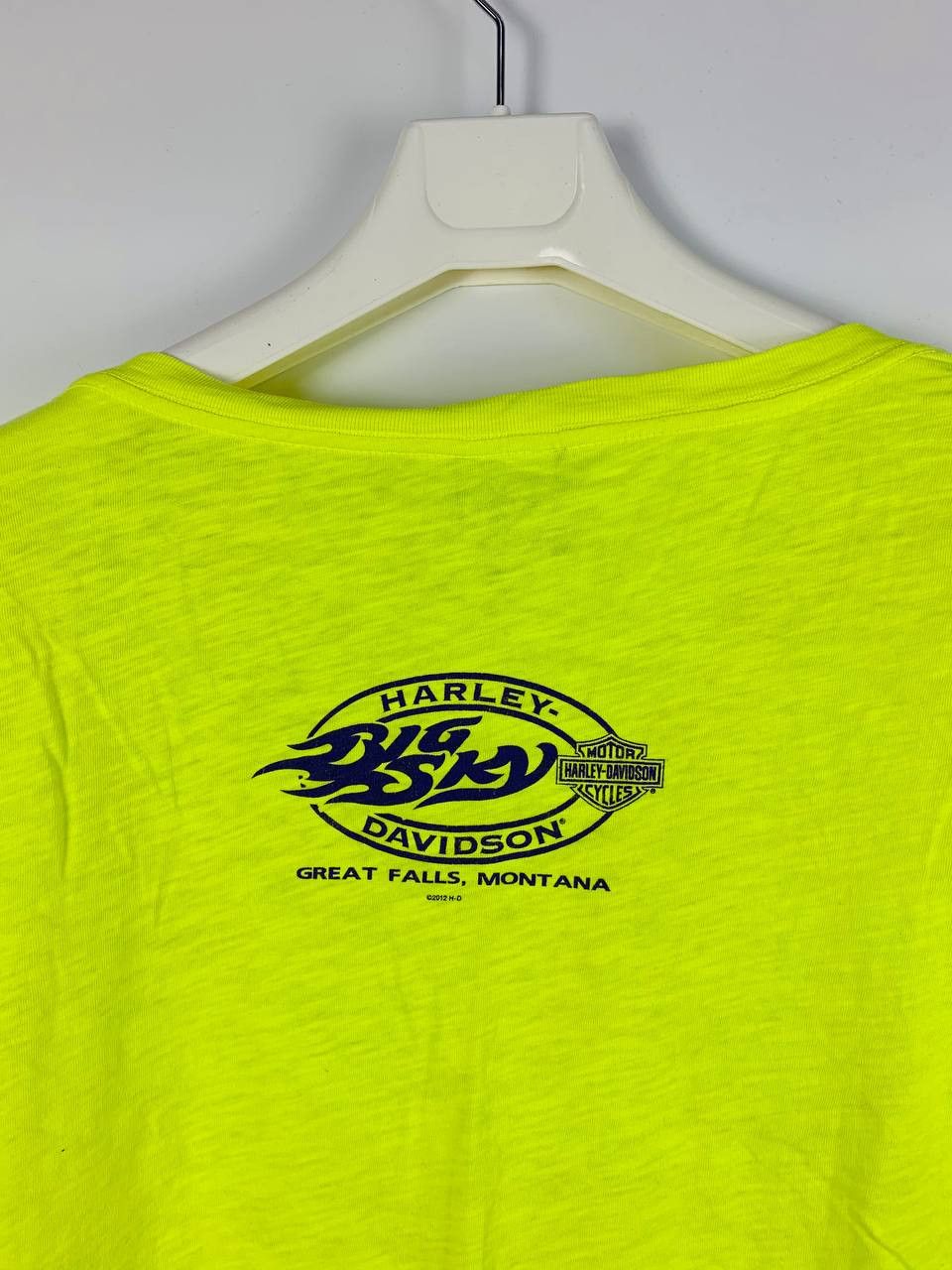 Harley Davidson Harley Davidson vintage t-shirt acid yellow M Size US M / EU 48-50 / 2 - 9 Thumbnail