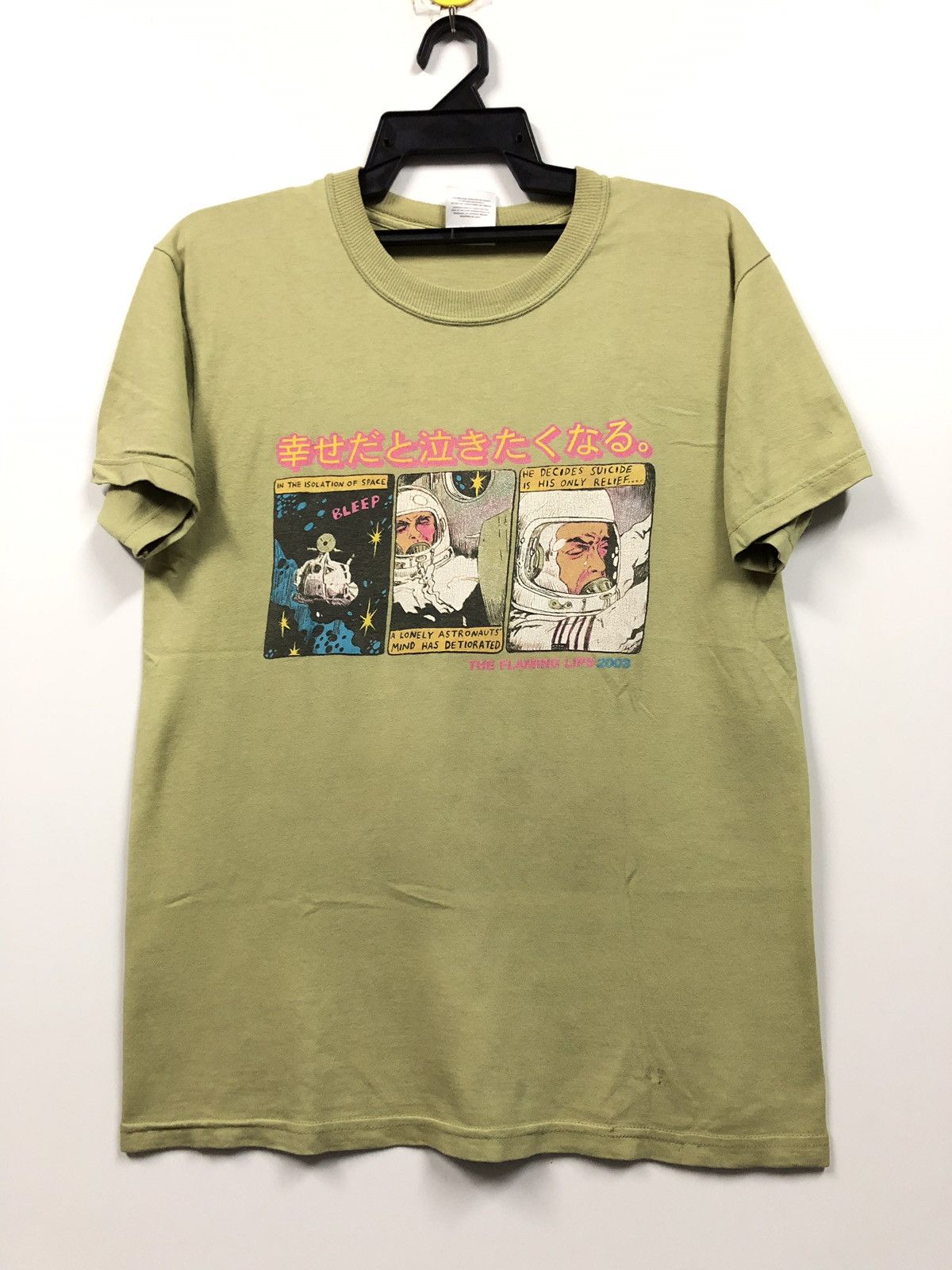 Band Tees × Vintage Vintage the flaming lips space is still place rare t shirt Size US M / EU 48-50 / 2 - 1 Thumbnail