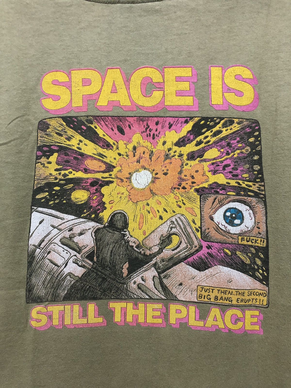 Band Tees × Vintage Vintage the flaming lips space is still place rare t shirt Size US M / EU 48-50 / 2 - 6 Thumbnail