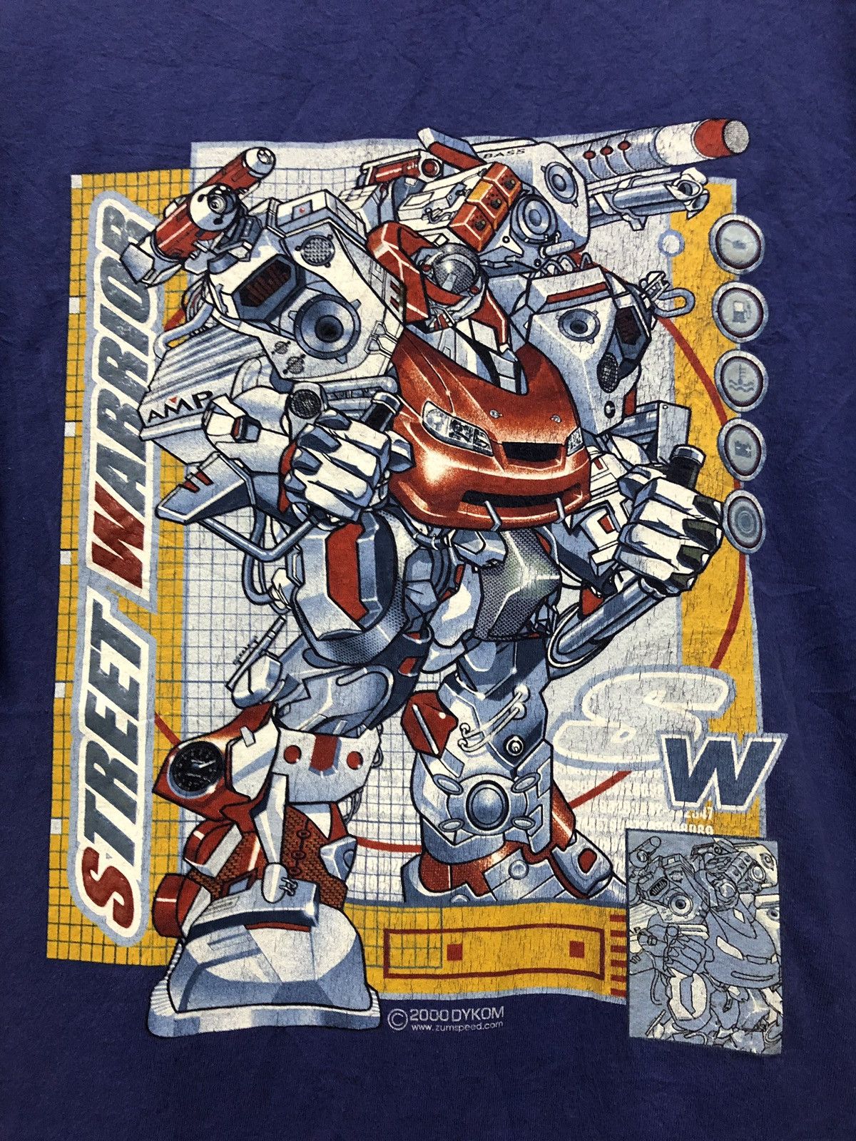 Optic Gaming × Playstation × Vintage Vintage street warrior game sega by zumspeed tee Size US XL / EU 56 / 4 - 2 Thumbnail