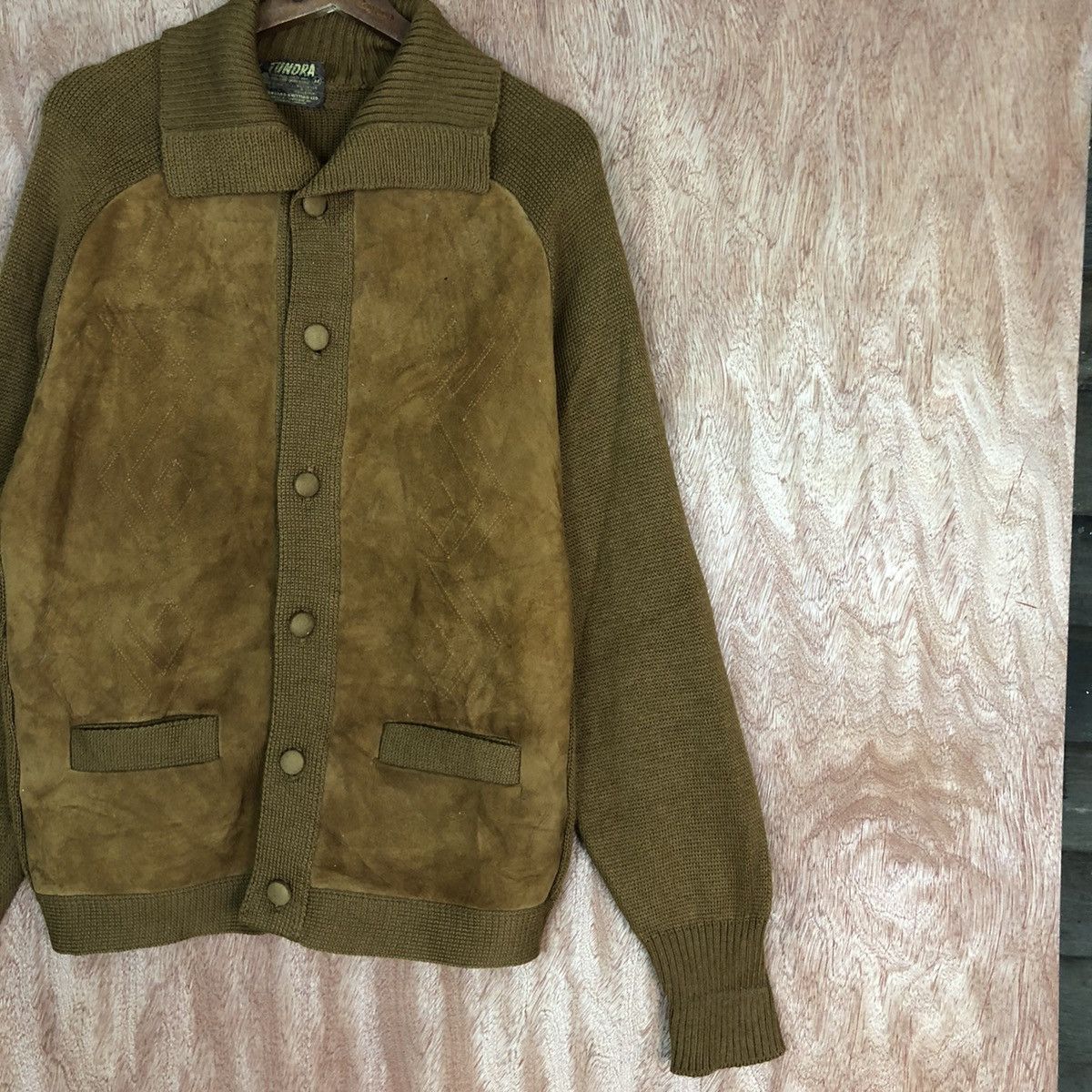 Tundra × Tundra Canada × Vintage Vintage Tundra 100% Virgin Wool Knitting Jacket Size US M / EU 48-50 / 2 - 5 Thumbnail