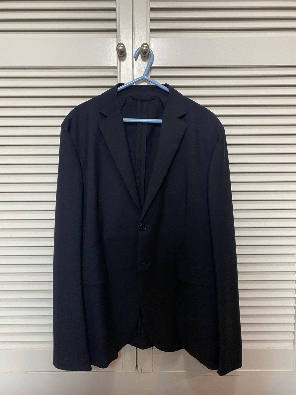 Acne Studios Wool Navy Blazer Size 52R - 2 Thumbnail