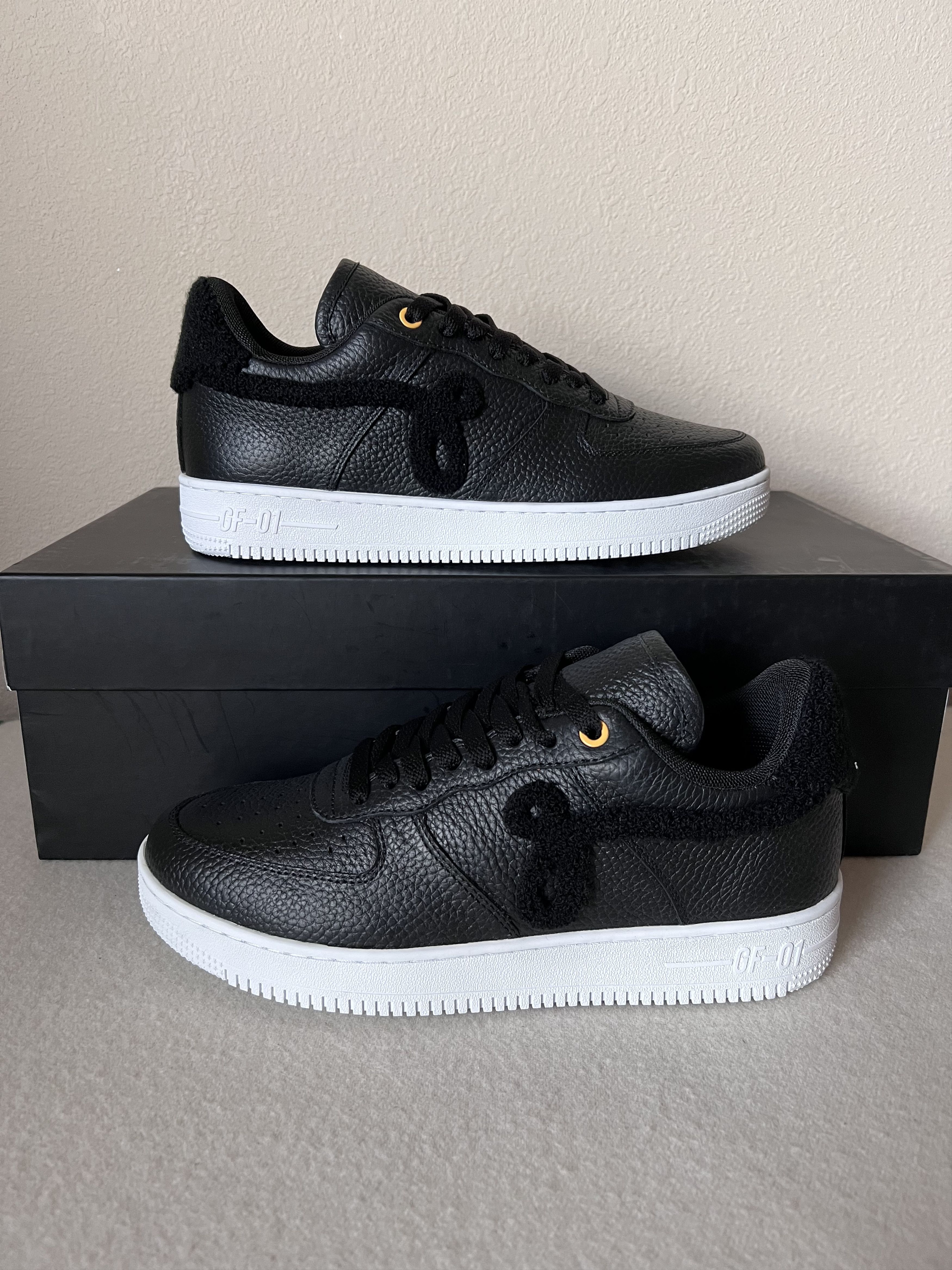 John Geiger John Geiger GF-01 Sneakers Black Leather Size US 8 / EU 41 - 2 Thumbnail