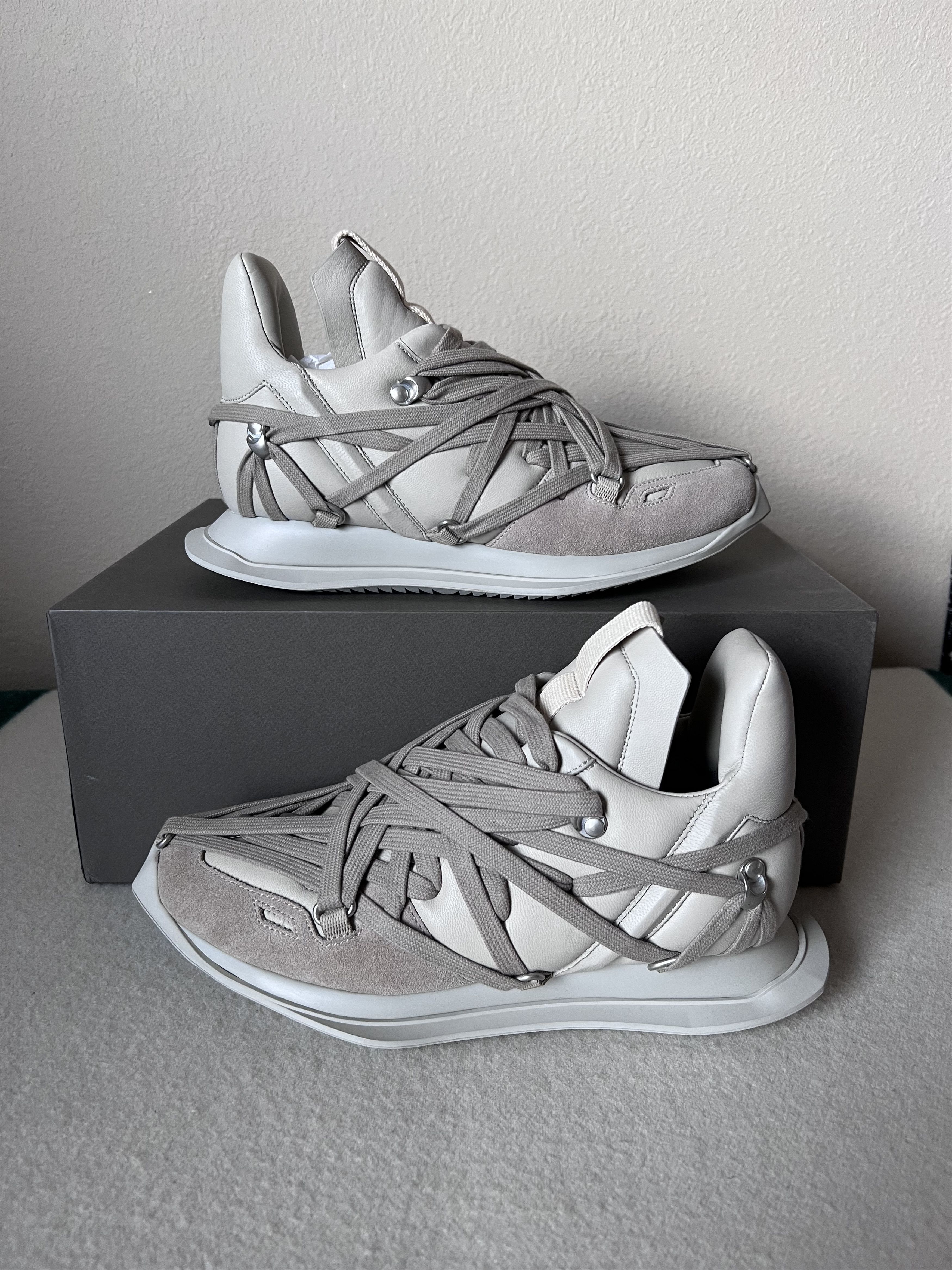Rick Owens Rick Owens Maximal Runner Pearl Size US 6 / IT 36 - 2 Thumbnail