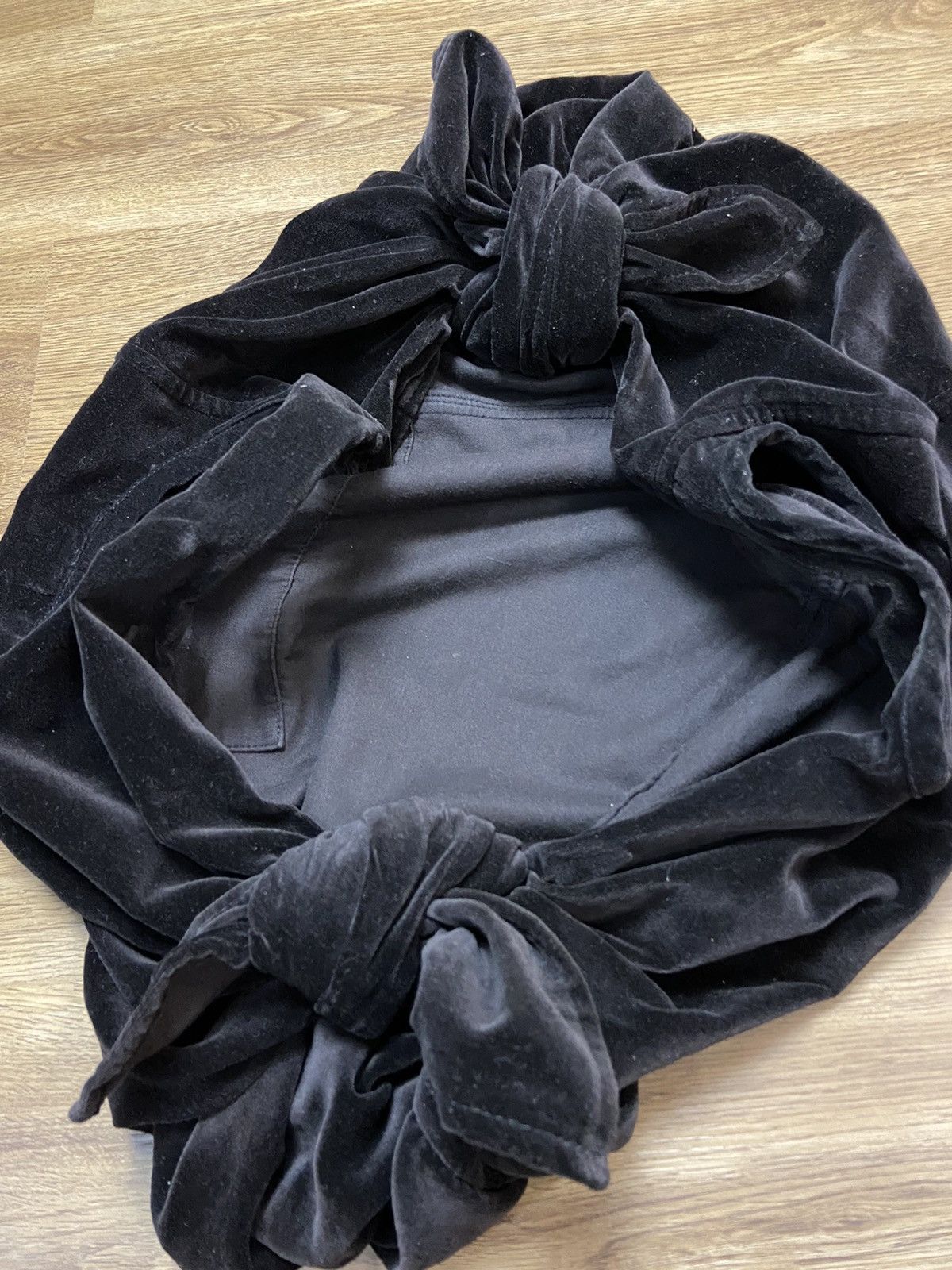 Comme des Garcons Comme des Garcons Velvet Bow Bag Size ONE SIZE - 15 Thumbnail