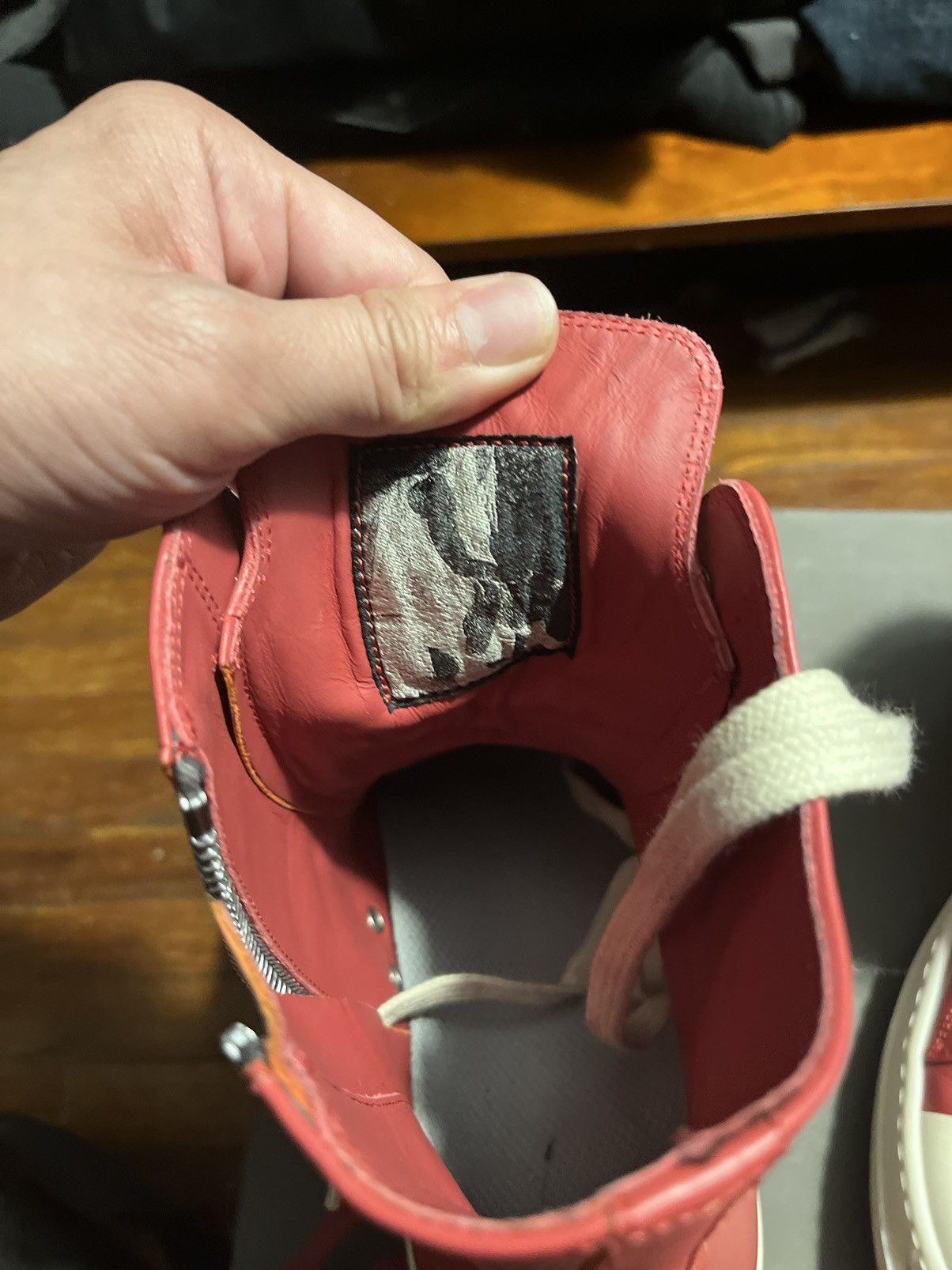 Rick Owens Rick Owens Mainline Carnelian red Size US 8.5 / EU 41-42 - 4 Thumbnail