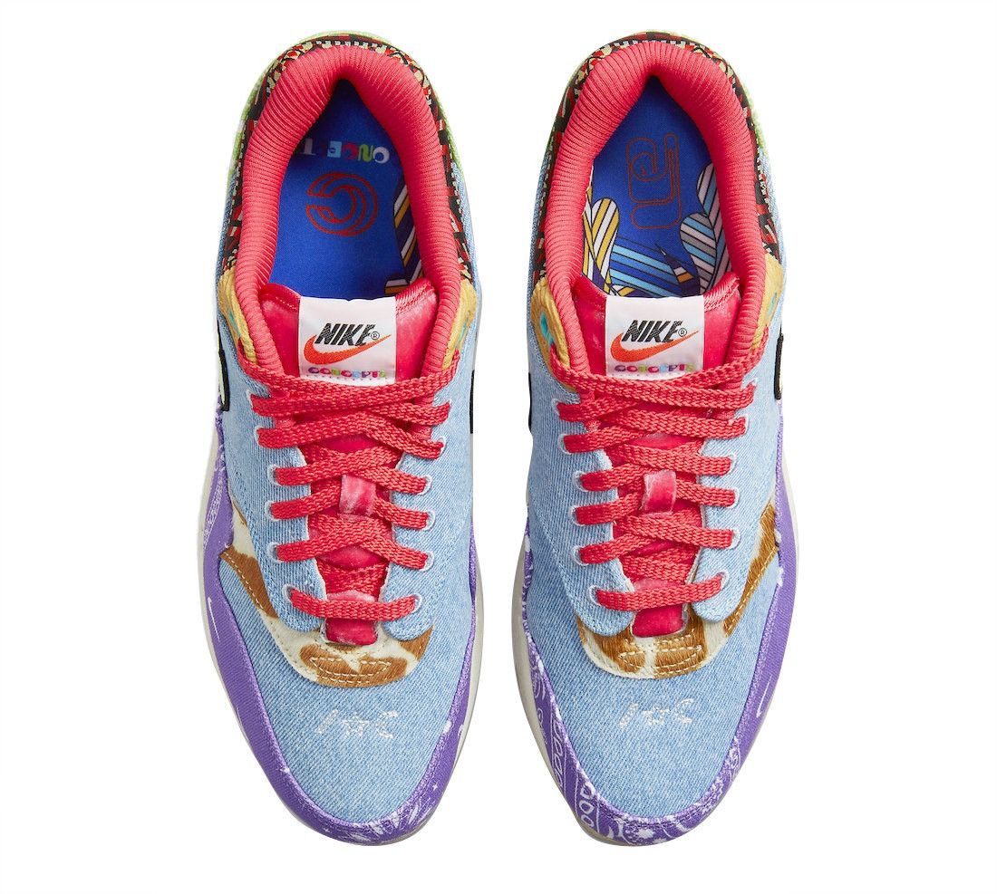 CNCPTS × Nike Nike Air Max 1 Concepts Far Out (Special Box) Size US 9.5 / EU 42-43 - 4 Thumbnail