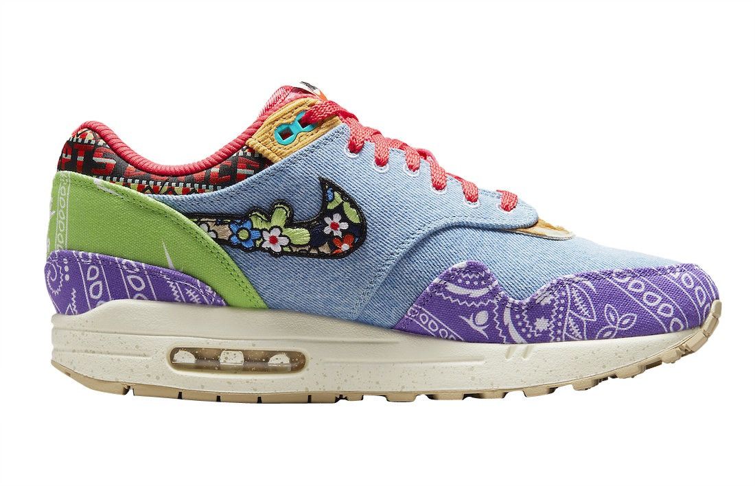 CNCPTS × Nike Nike Air Max 1 Concepts Far Out (Special Box) Size US 9.5 / EU 42-43 - 3 Thumbnail