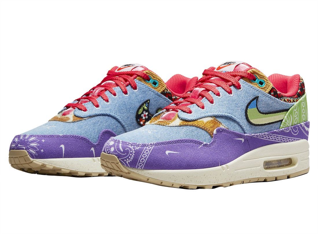 CNCPTS × Nike Nike Air Max 1 Concepts Far Out (Special Box) Size US 9.5 / EU 42-43 - 2 Thumbnail