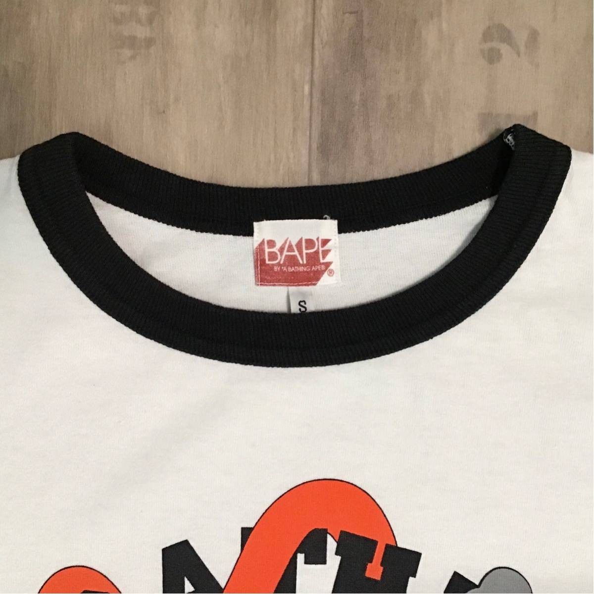 Bape × Kaws BAPE × kaws bendy College logo long sleeve T-shirt Size US S / EU 44-46 / 1 - 5 Thumbnail