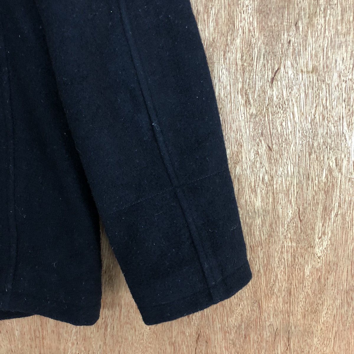Alpha Industries × Japanese Brand Vintage Alpha Industries Woolen Peacoat Size US M / EU 48-50 / 2 - 14 Thumbnail