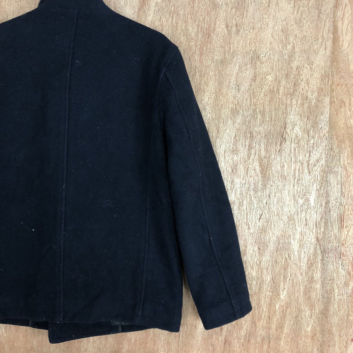 Alpha Industries × Japanese Brand Vintage Alpha Industries Woolen Peacoat Size US M / EU 48-50 / 2 - 15 Thumbnail