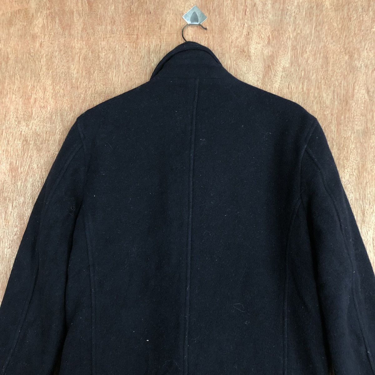 Alpha Industries × Japanese Brand Vintage Alpha Industries Woolen Peacoat Size US M / EU 48-50 / 2 - 19 Thumbnail