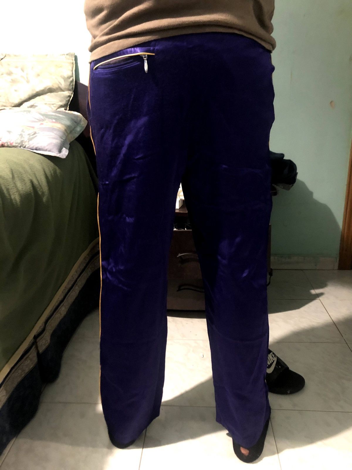 AWGE × Needles Send offer ‼️ Needles x AWGE Exclusive Trackpants Size US 34 / EU 50 - 4 Thumbnail