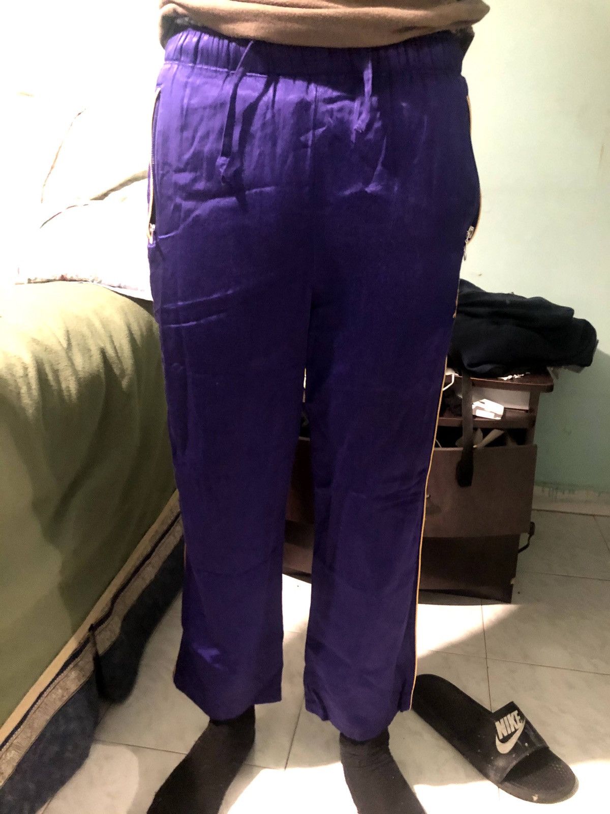 AWGE × Needles Send offer ‼️ Needles x AWGE Exclusive Trackpants Size US 34 / EU 50 - 9 Thumbnail