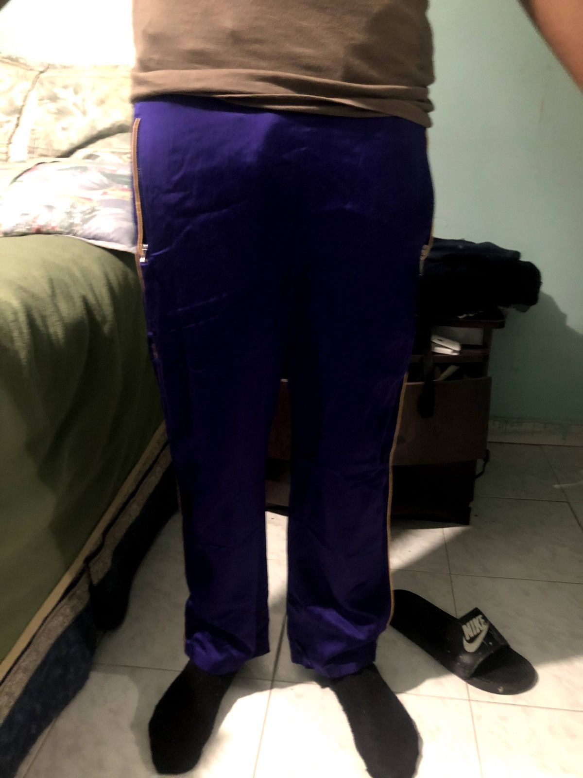 AWGE × Needles Send offer ‼️ Needles x AWGE Exclusive Trackpants Size US 34 / EU 50 - 7 Thumbnail