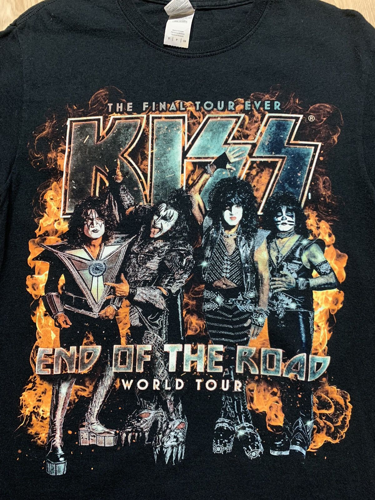 Band Tees Kiss “End Of The Road” World Tour Tee Size US S / EU 44-46 / 1 - 3 Thumbnail