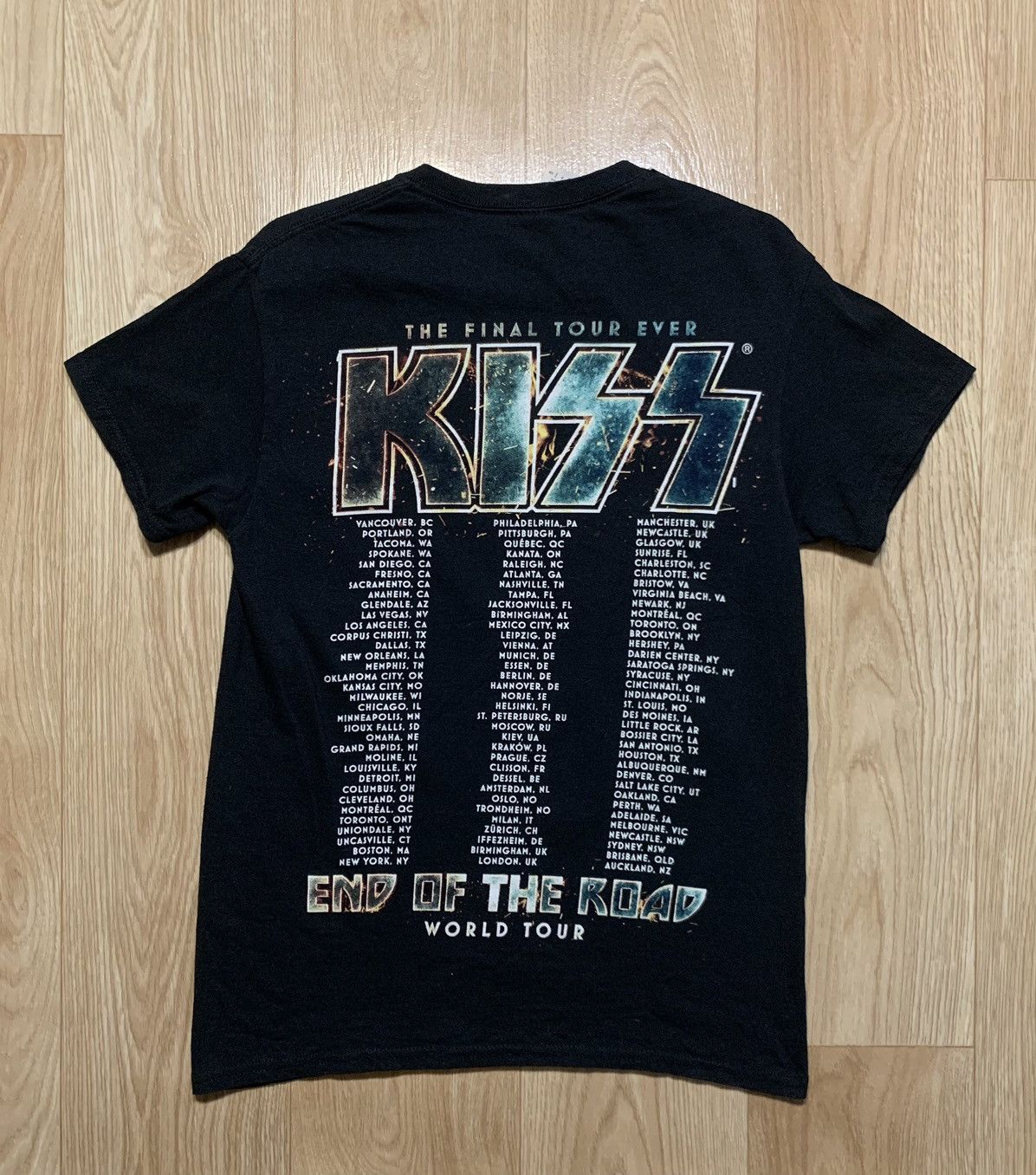 Band Tees Kiss “End Of The Road” World Tour Tee Size US S / EU 44-46 / 1 - 4 Thumbnail
