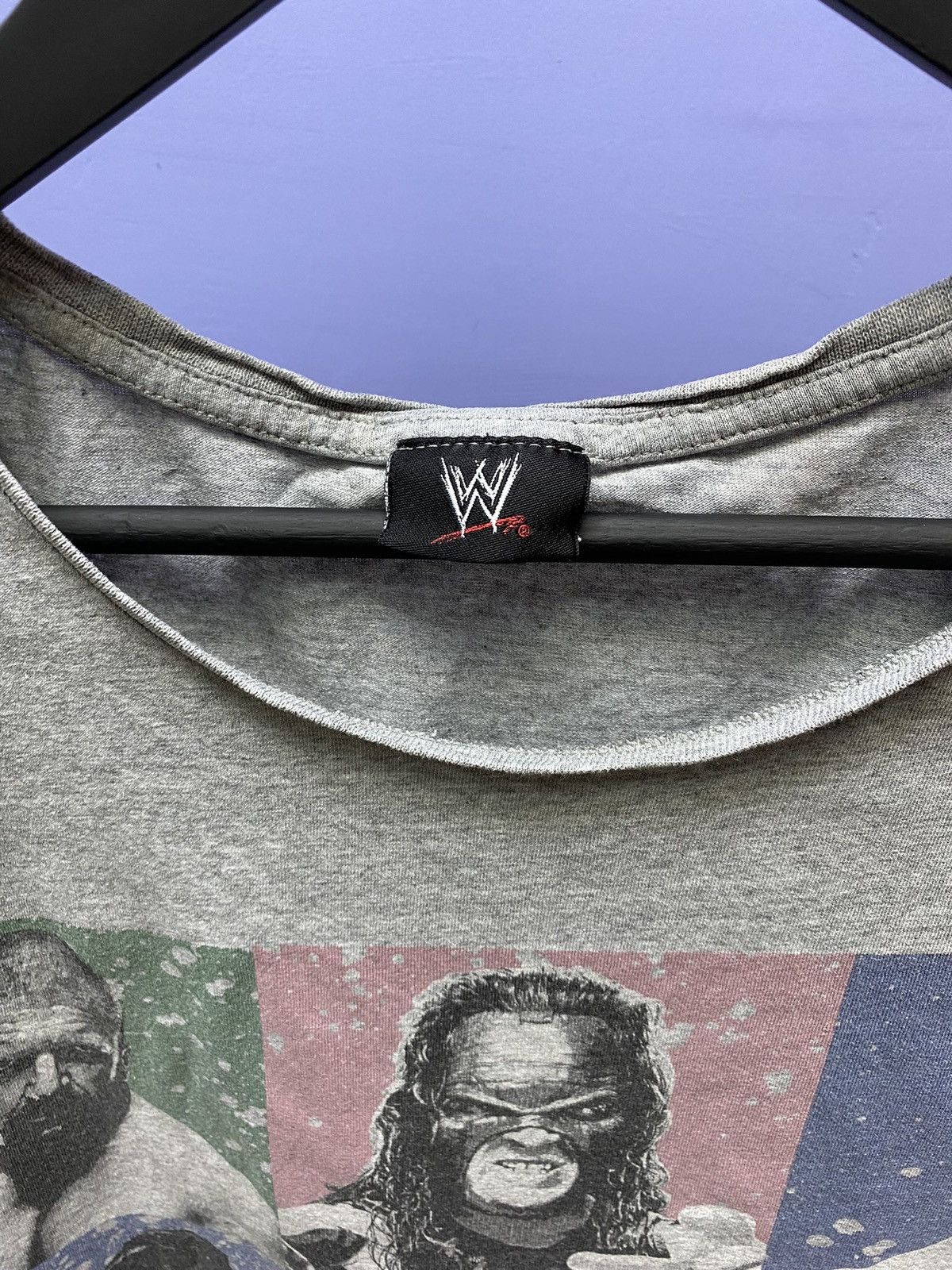 Other WWE 2013 Kane The Rock Undertaker Triple H Wrestling T Shirt Size US XL / EU 56 / 4 - 10 Thumbnail