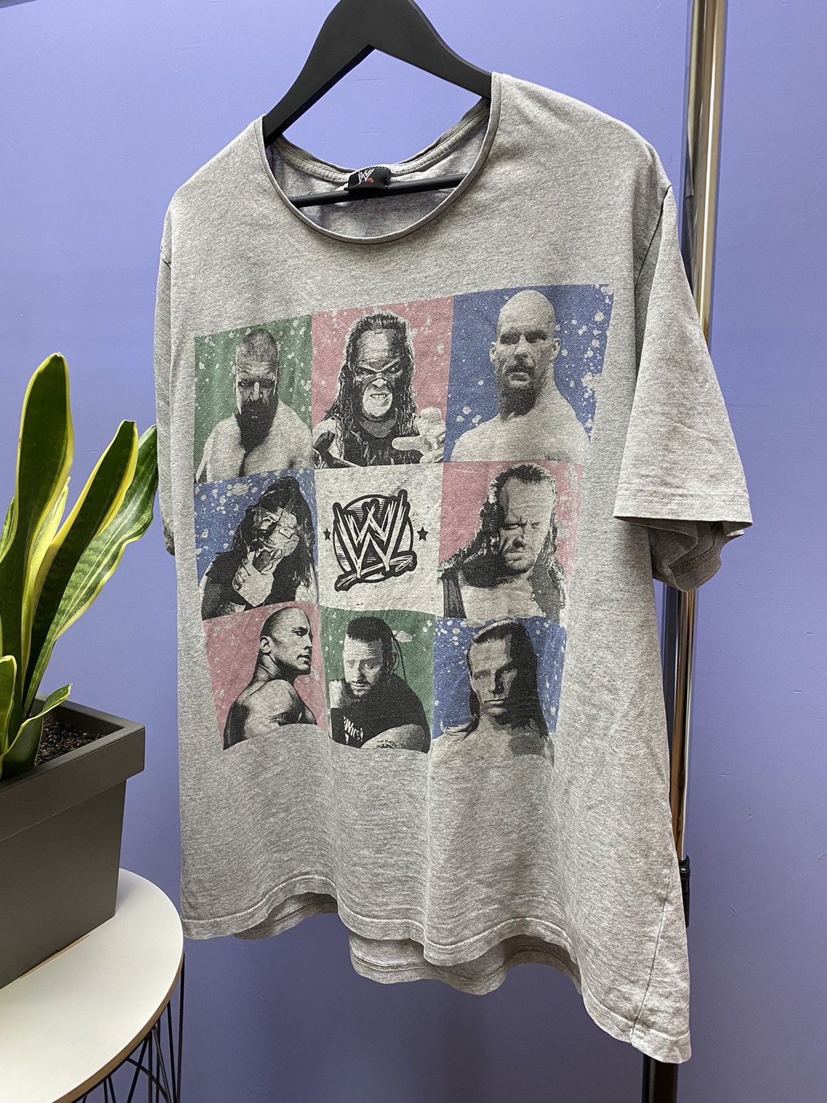 Other WWE 2013 Kane The Rock Undertaker Triple H Wrestling T Shirt Size US XL / EU 56 / 4 - 2 Thumbnail
