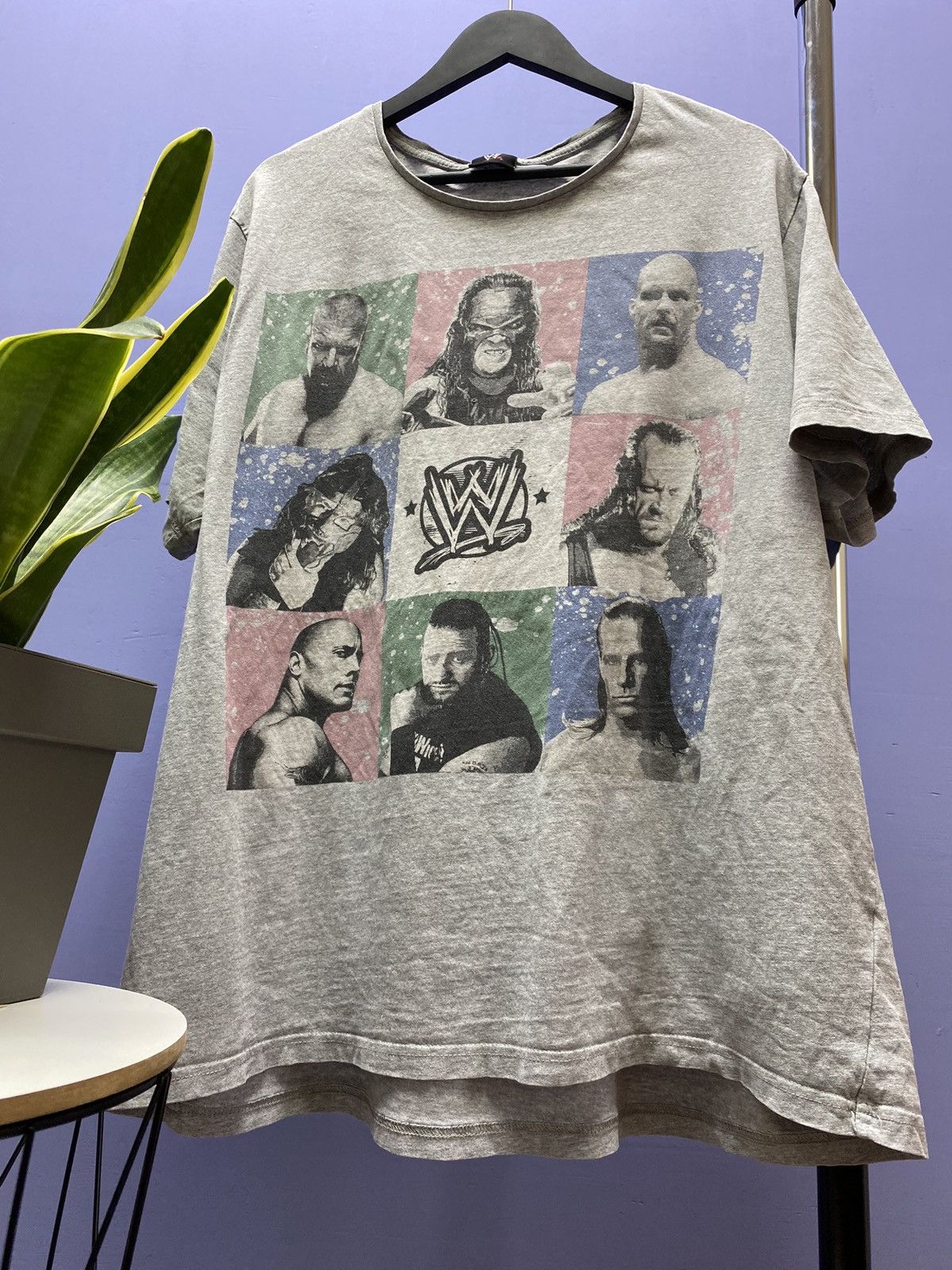Other WWE 2013 Kane The Rock Undertaker Triple H Wrestling T Shirt Size US XL / EU 56 / 4 - 4 Thumbnail