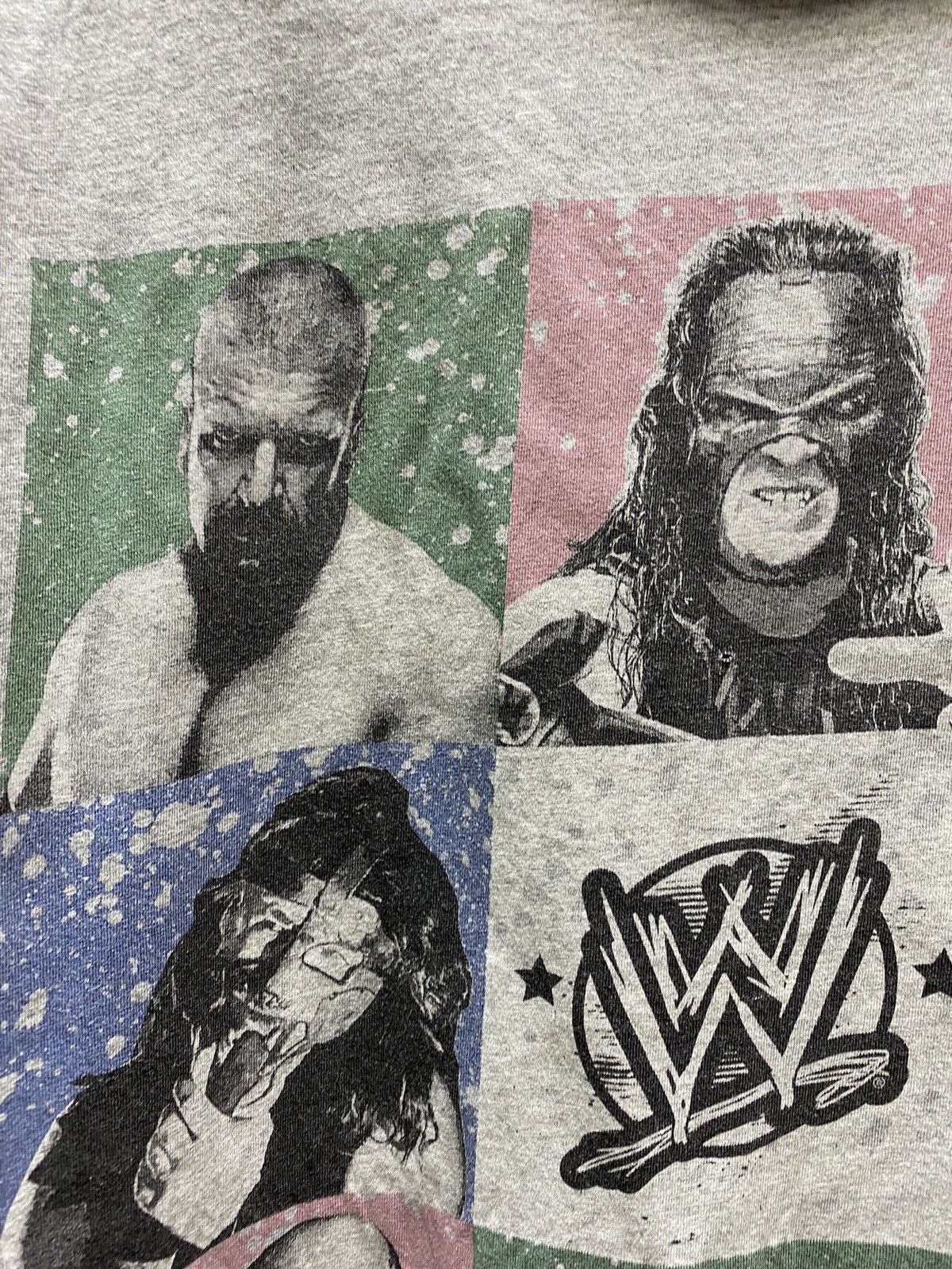 Other WWE 2013 Kane The Rock Undertaker Triple H Wrestling T Shirt Size US XL / EU 56 / 4 - 7 Thumbnail