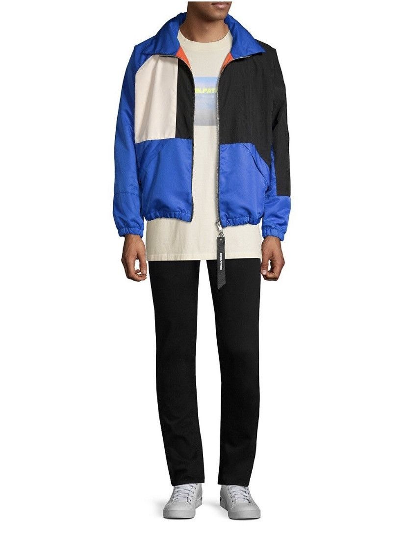 Daniel Patrick Colorblock Track Jacket Cobalt Black Ivory Size US S / EU 44-46 / 1 - 25 Thumbnail
