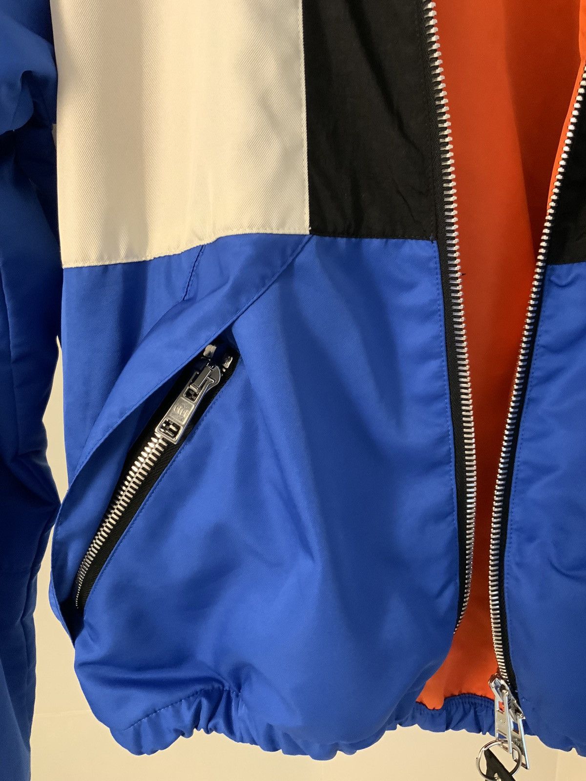 Daniel Patrick Colorblock Track Jacket Cobalt Black Ivory Size US S / EU 44-46 / 1 - 12 Thumbnail