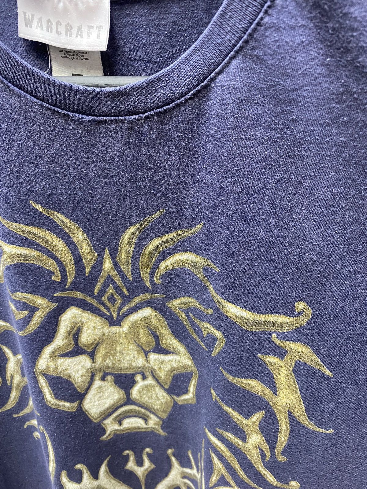 Vintage Jinx Blizzard World Of Warcraft Lion T Shirt Size US L / EU 52-54 / 3 - 16 Thumbnail