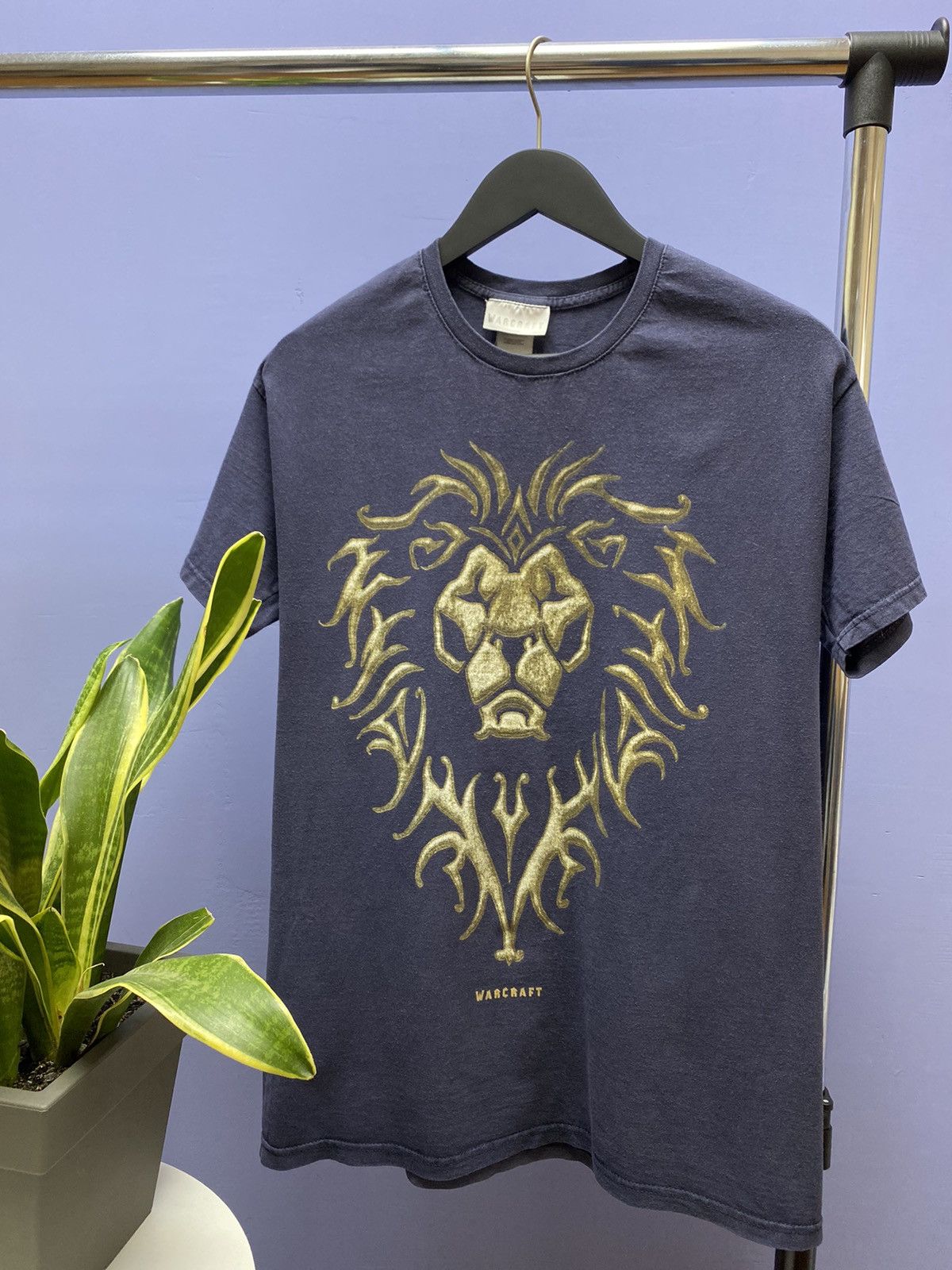 Vintage Jinx Blizzard World Of Warcraft Lion T Shirt Size US L / EU 52-54 / 3 - 1 Thumbnail