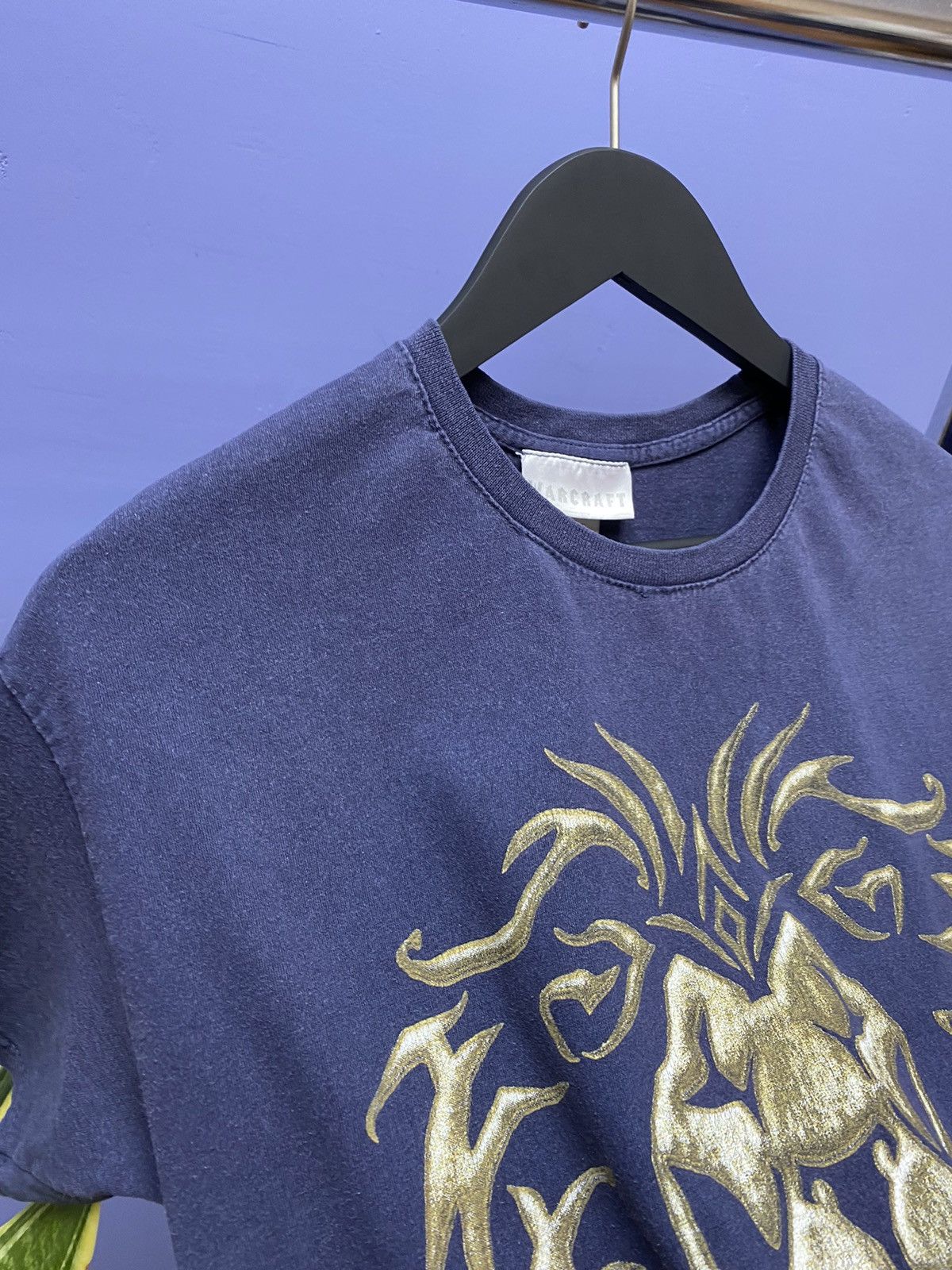 Vintage Jinx Blizzard World Of Warcraft Lion T Shirt Size US L / EU 52-54 / 3 - 11 Thumbnail