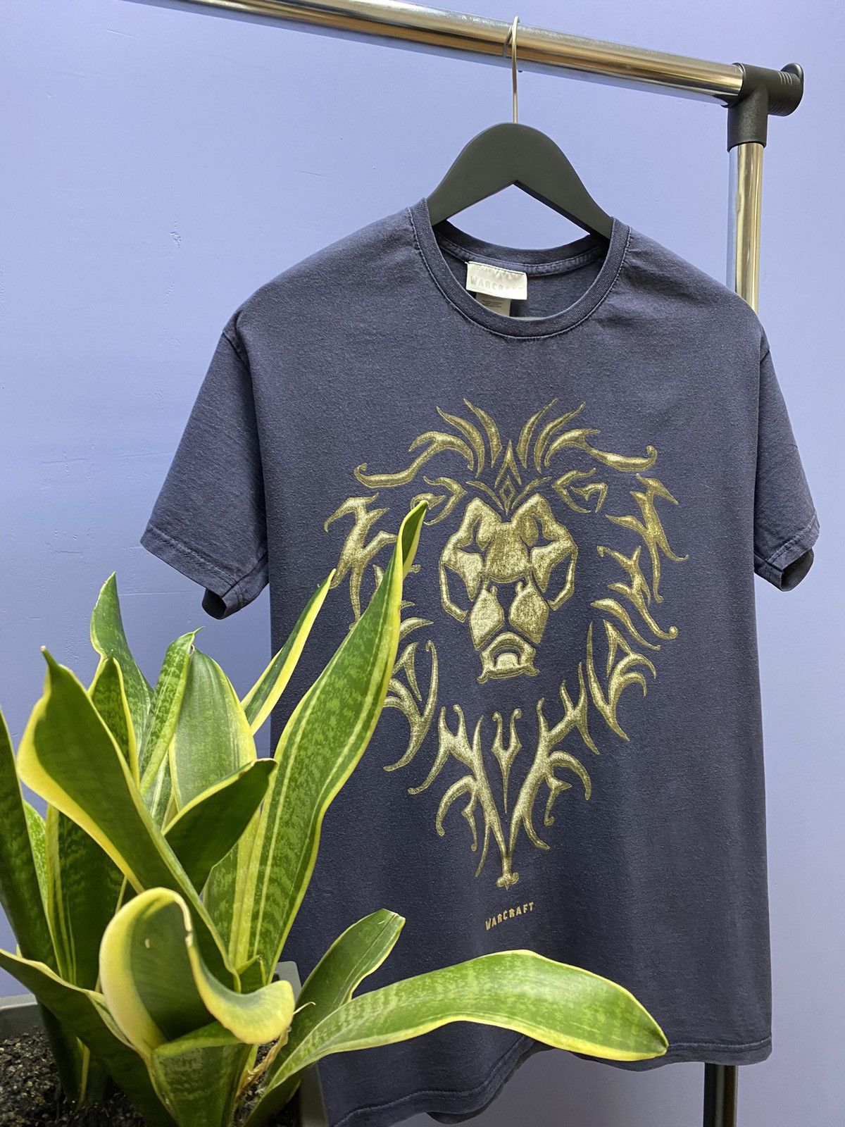 Vintage Jinx Blizzard World Of Warcraft Lion T Shirt Size US L / EU 52-54 / 3 - 3 Thumbnail