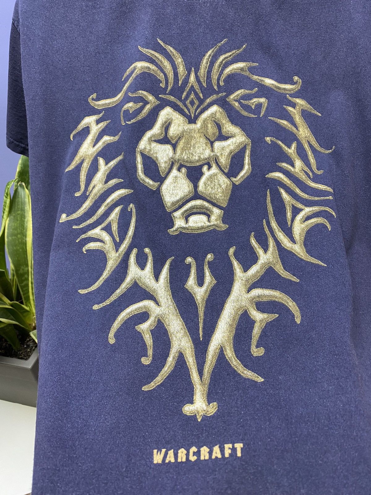 Vintage Jinx Blizzard World Of Warcraft Lion T Shirt Size US L / EU 52-54 / 3 - 9 Thumbnail