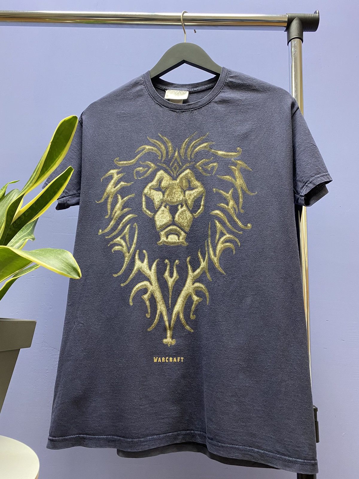 Vintage Jinx Blizzard World Of Warcraft Lion T Shirt Size US L / EU 52-54 / 3 - 4 Thumbnail