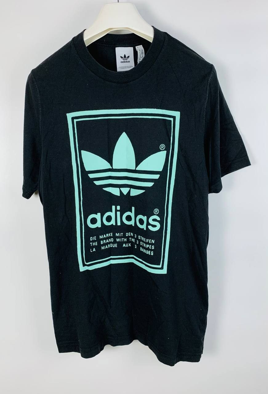 Adidas Adidas t-shirt Big Logo cotton black M Size US M / EU 48-50 / 2 - 1 Thumbnail