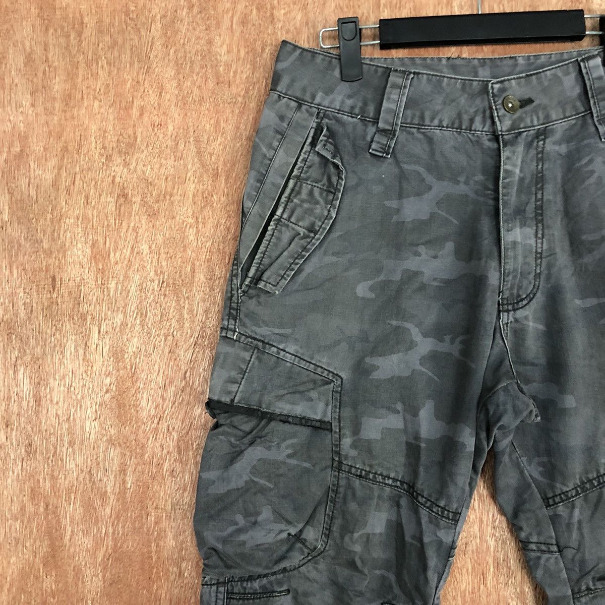 Japanese Brand DL Camo Grey Multipocket Utility tactical Cargo Pants #c638 Size US 30 / EU 46 - 6 Thumbnail