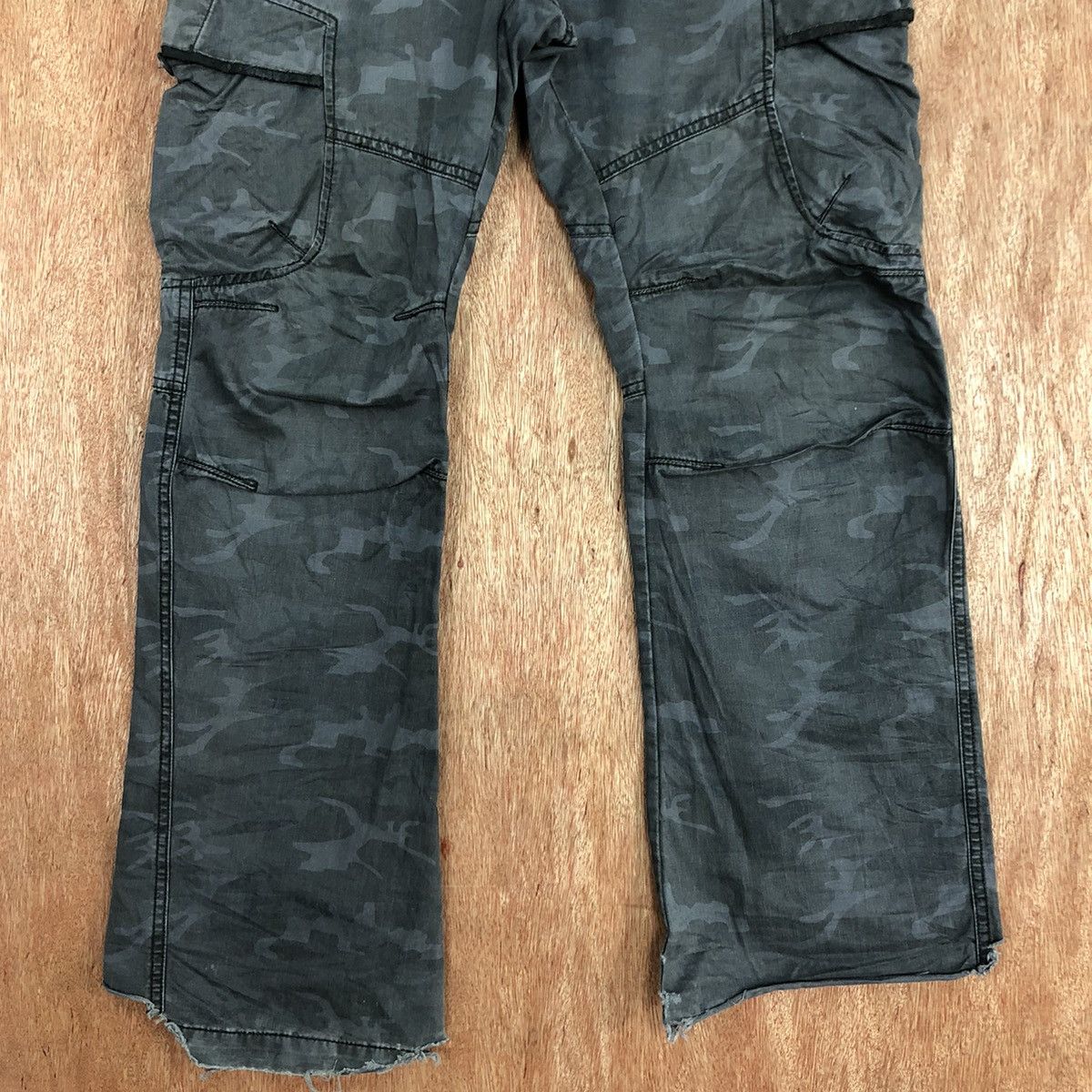 Japanese Brand DL Camo Grey Multipocket Utility tactical Cargo Pants #c638 Size US 30 / EU 46 - 3 Thumbnail