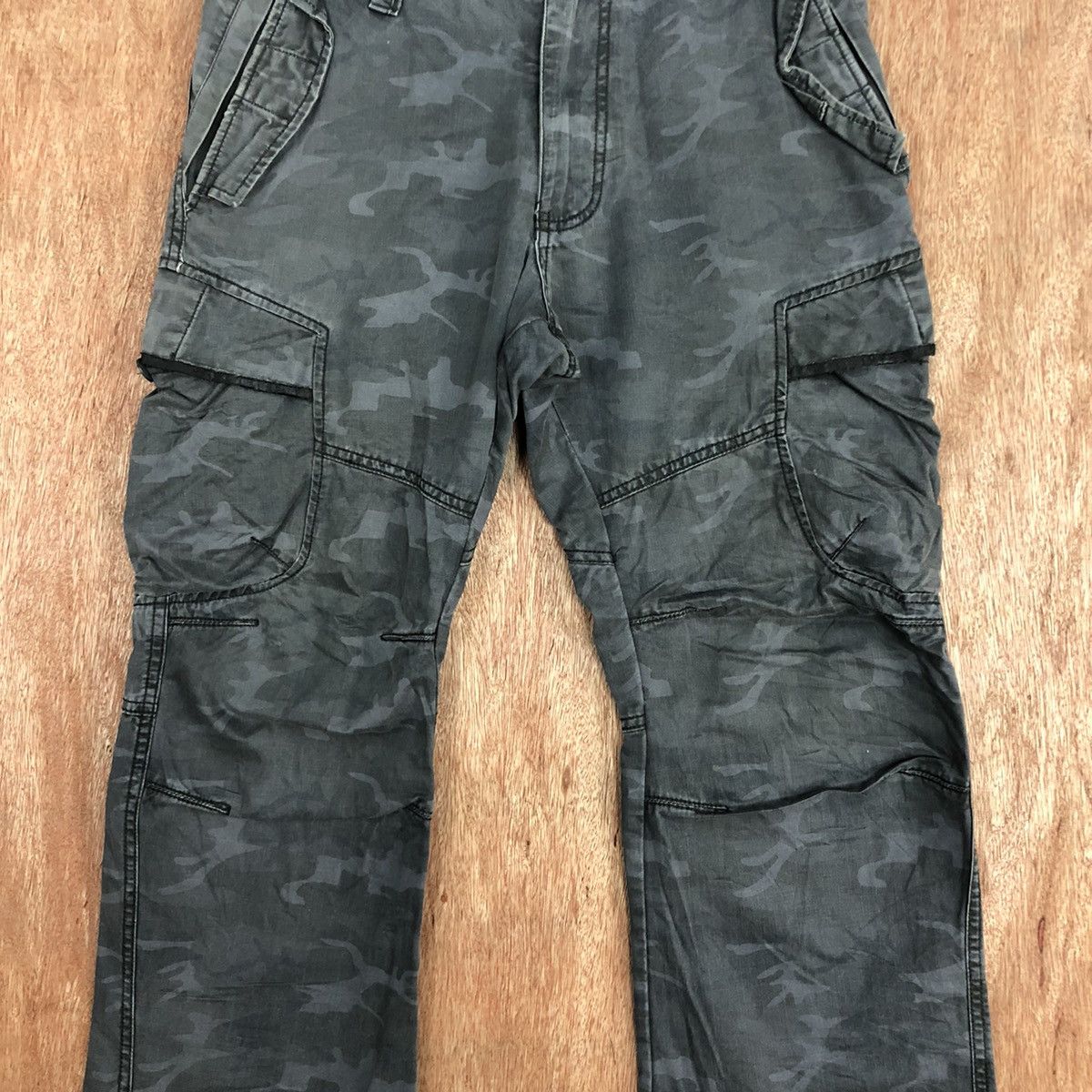 Japanese Brand DL Camo Grey Multipocket Utility tactical Cargo Pants #c638 Size US 30 / EU 46 - 4 Thumbnail