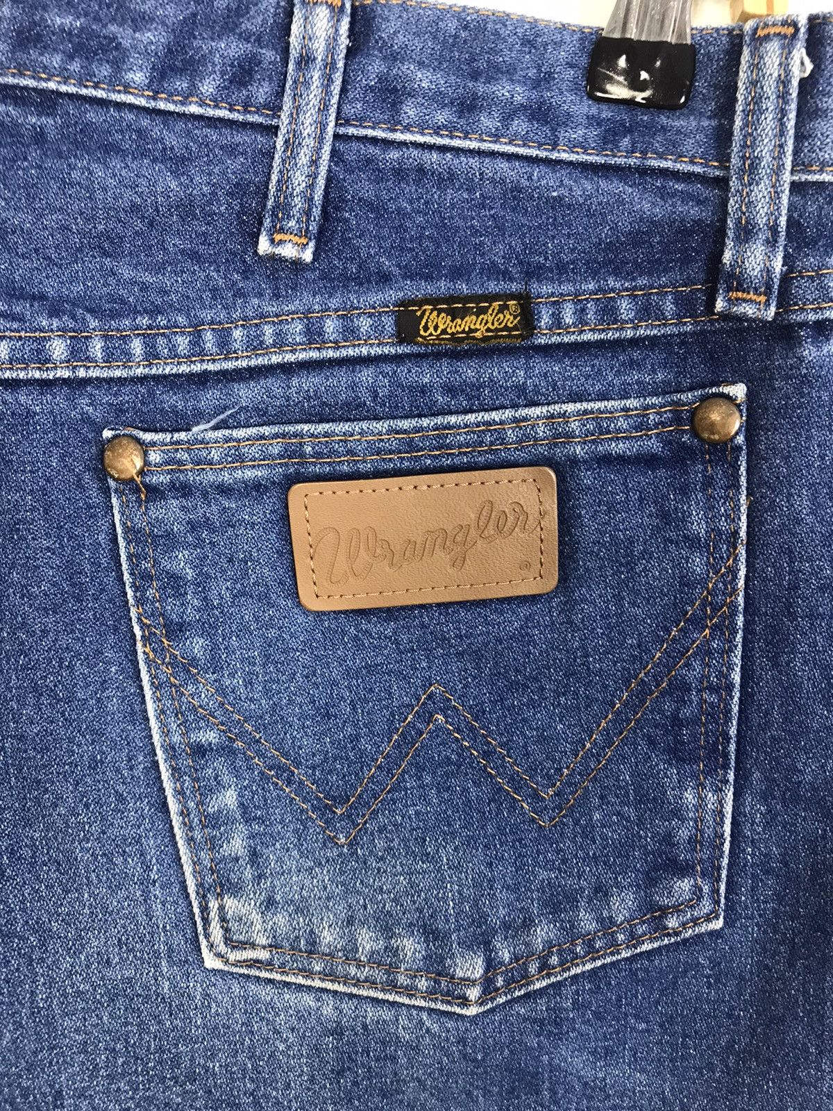 Vintage × Wrangler Vintage Wrangler Workwear Light Wash Jeans Size US 32 / EU 48 - 11 Thumbnail